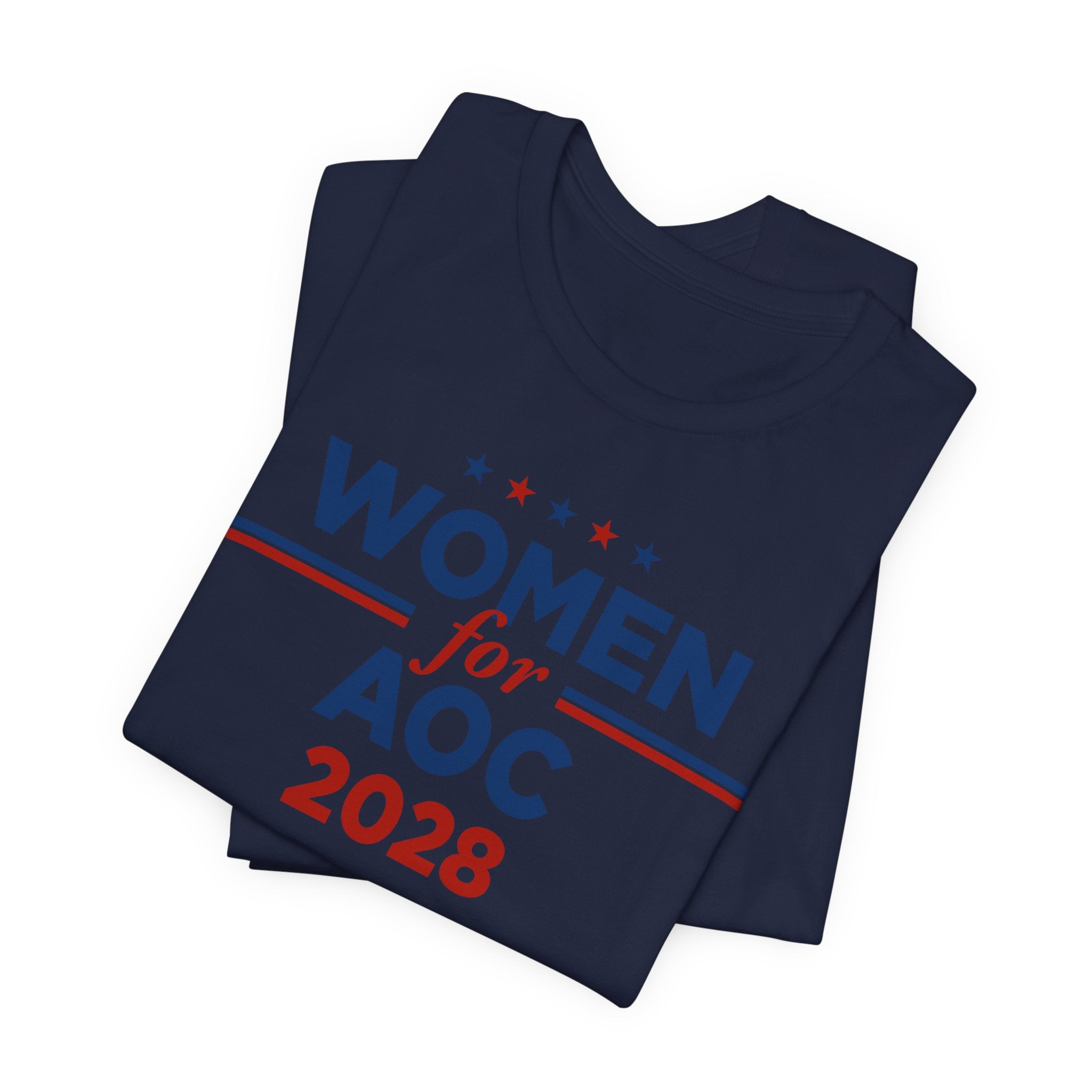 Women for AOC for President Campaign T-Shirt 2028