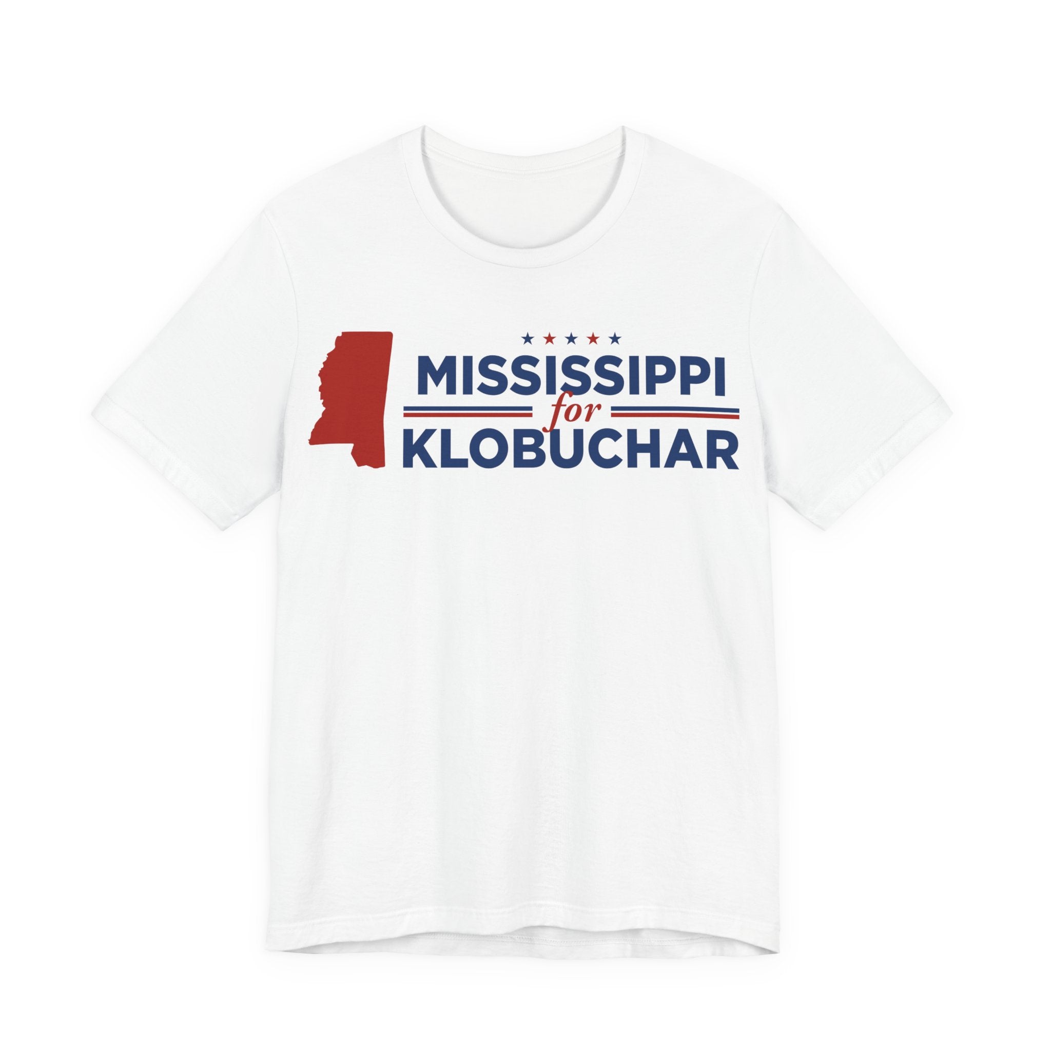 Mississippi for Amy Klobuchar for President Campaign T-Shirt 2028