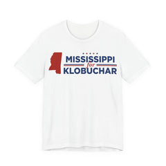 Mississippi for Amy Klobuchar for President Campaign T-Shirt 2028