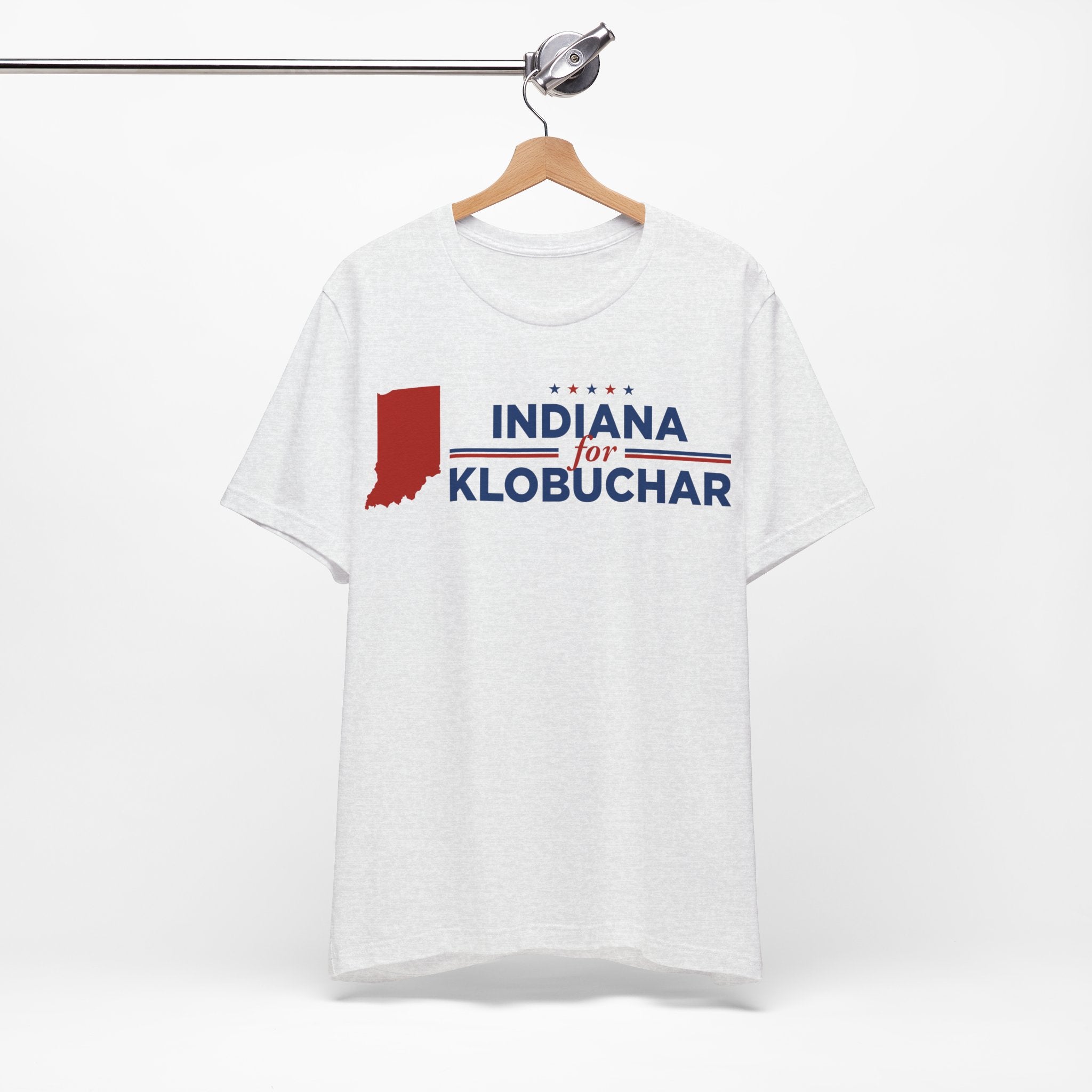 Indiana for Amy Klobuchar for President Campaign T-Shirt 2028