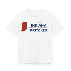 Indiana for J.B. Pritzker for President Campaign T-Shirt 2028