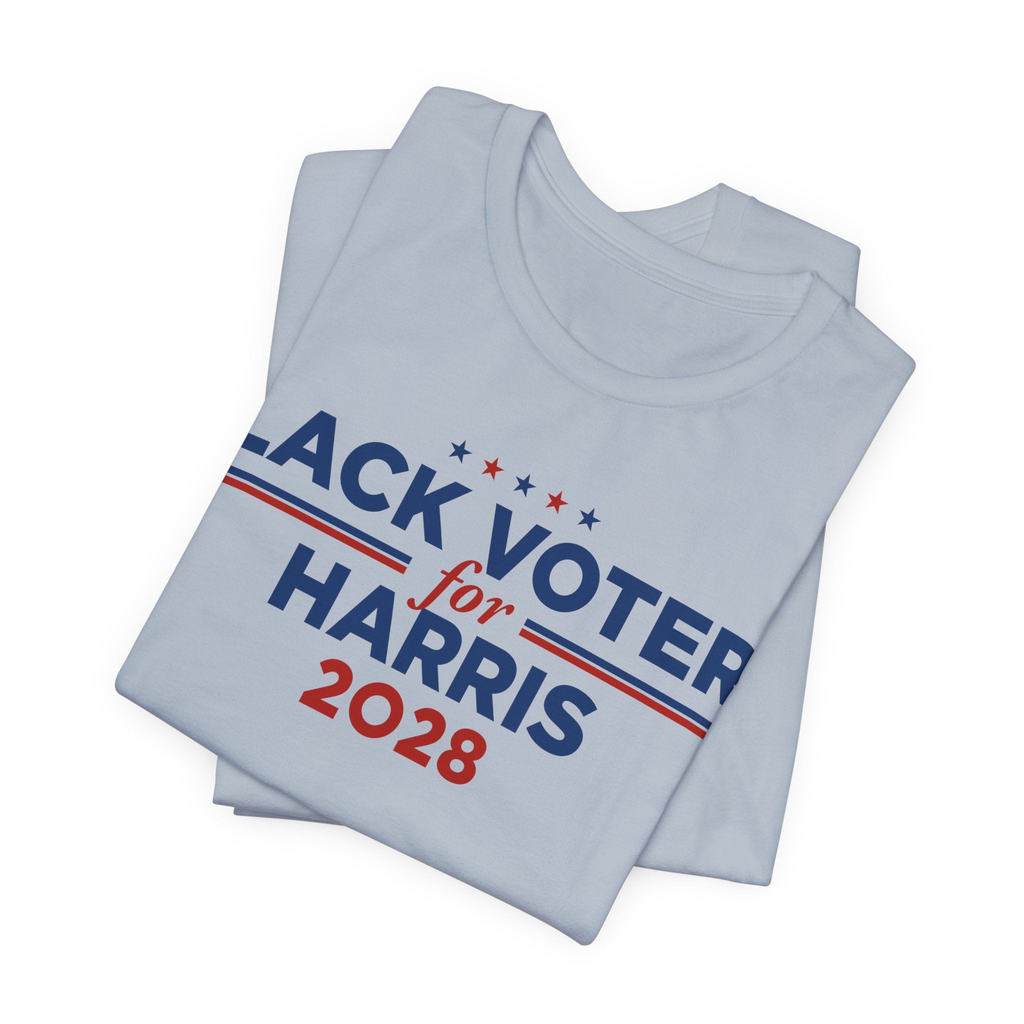Black Voters for Kamala Harris Campaign T-Shirt for President 2028