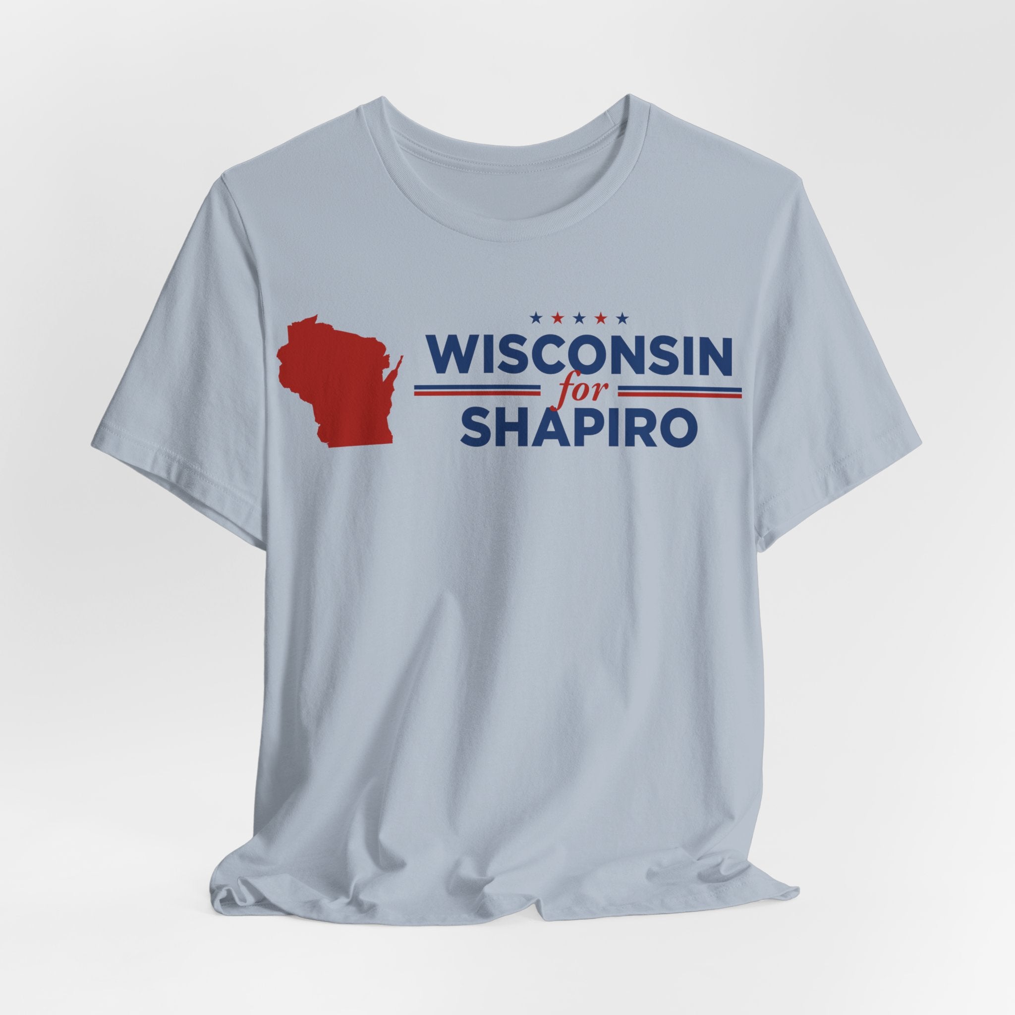 Wisconsin for Josh Shapiro for President Campaign T-Shirt 2028