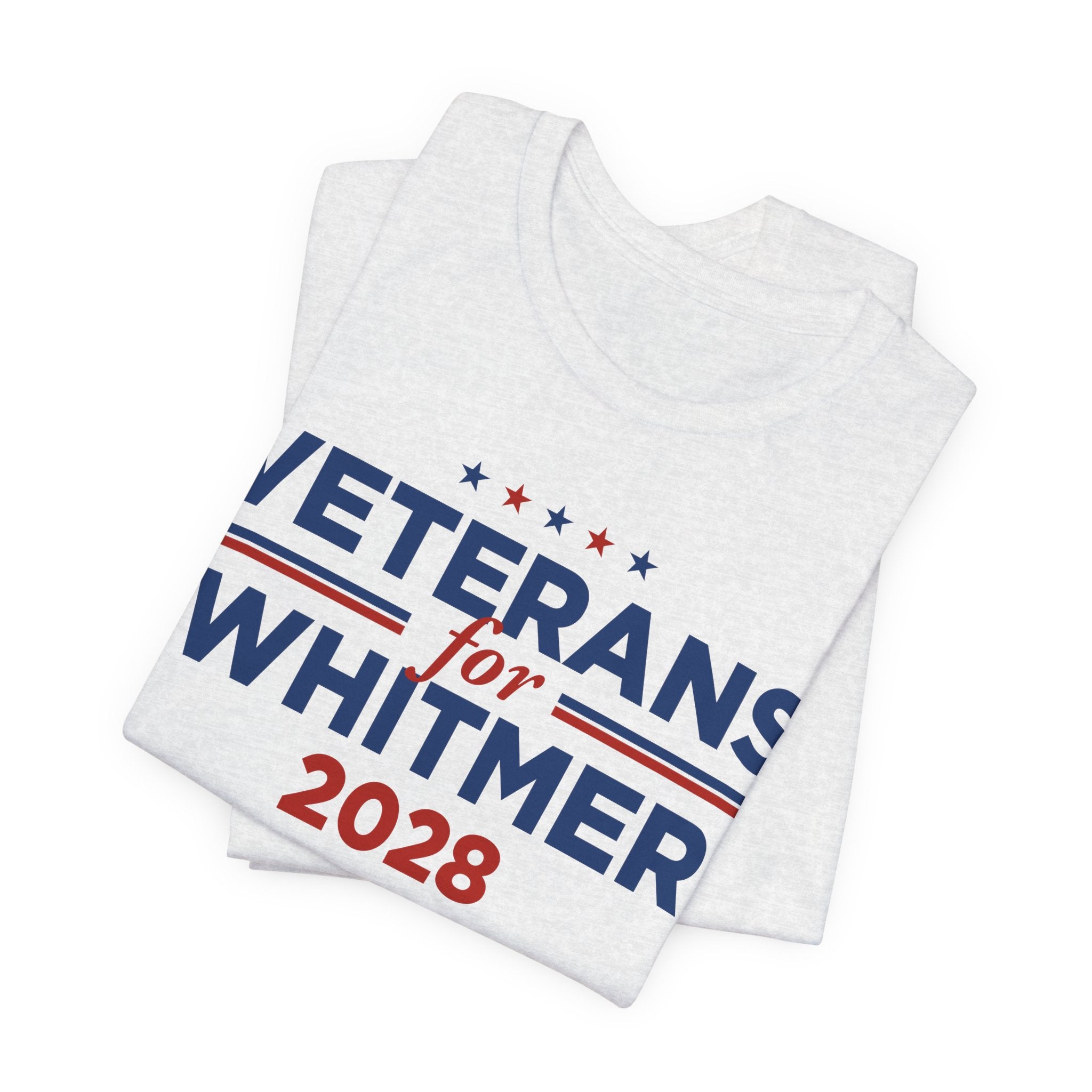 Veterans for Gretchen Whitmer for President Campaign T-Shirt 2028