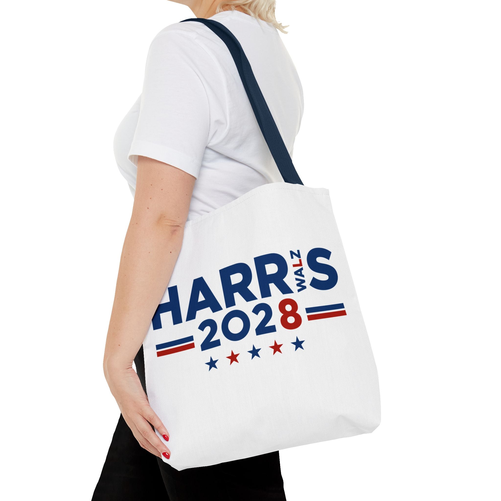 Kamala Harris Tim Walz 2028 Campaign Tote Bag – Political Election Support Grocery/Everyday Tote