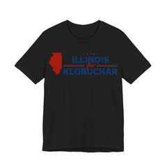 Illinois for Amy Klobuchar for President Campaign T-Shirt 2028