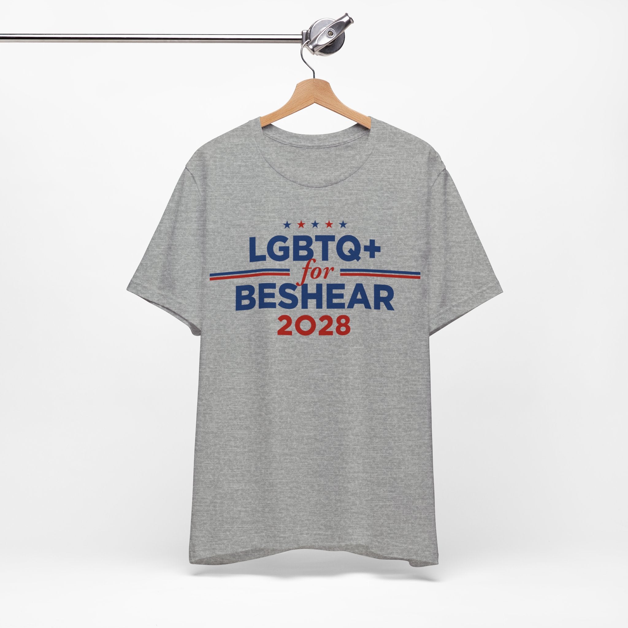 LGBTQ+ for Andy Beshear for President Campaign T-Shirt 2028