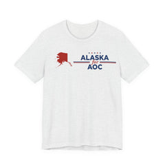 Alaska for AOC for President Campaign T-Shirt 2028