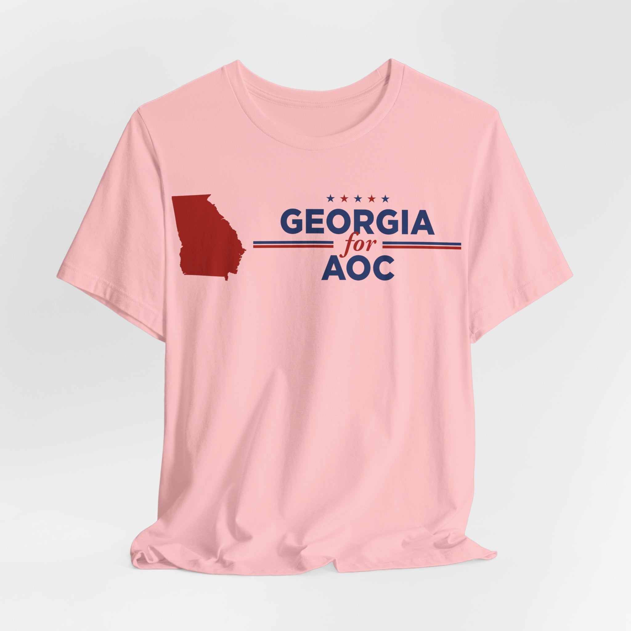 Georgia for AOC for President Campaign T-Shirt 2028
