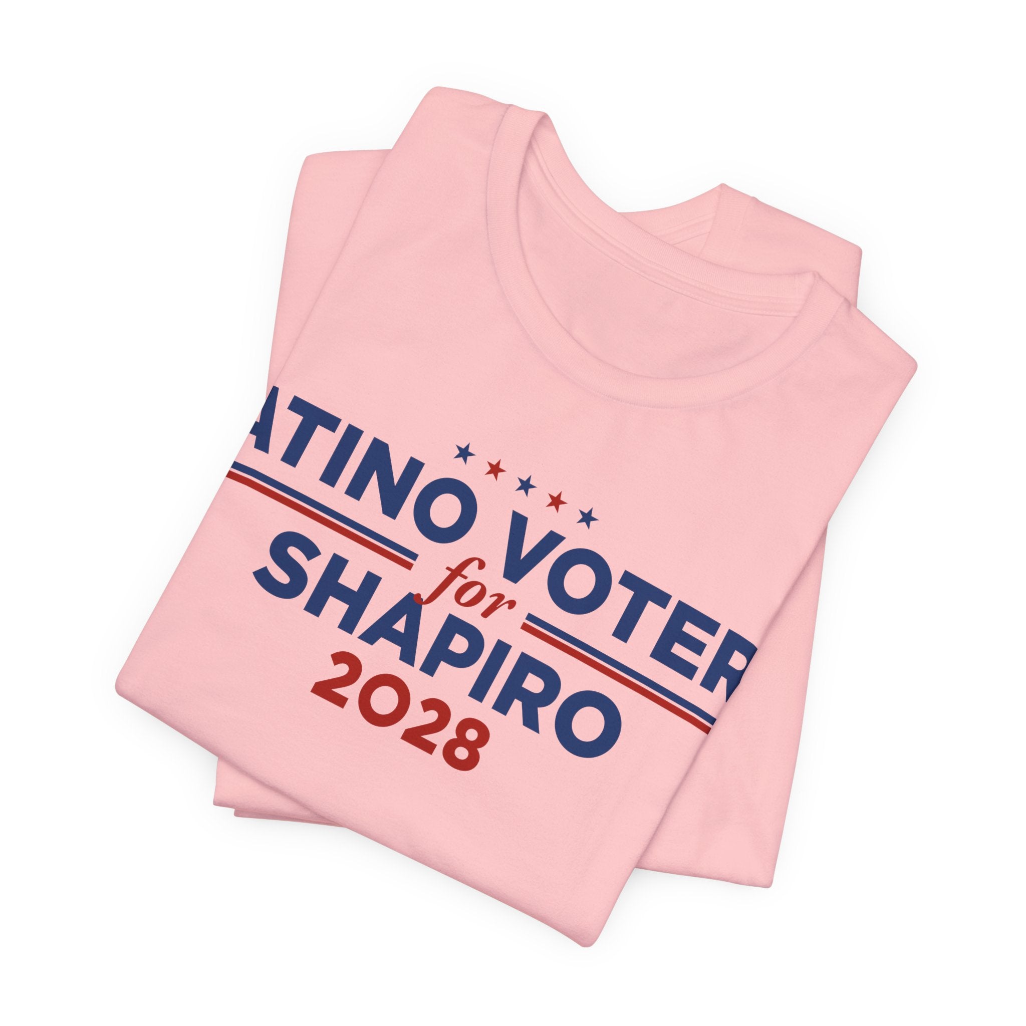 Latino Voters for Josh Shapiro for President Campaign T-Shirt 2028