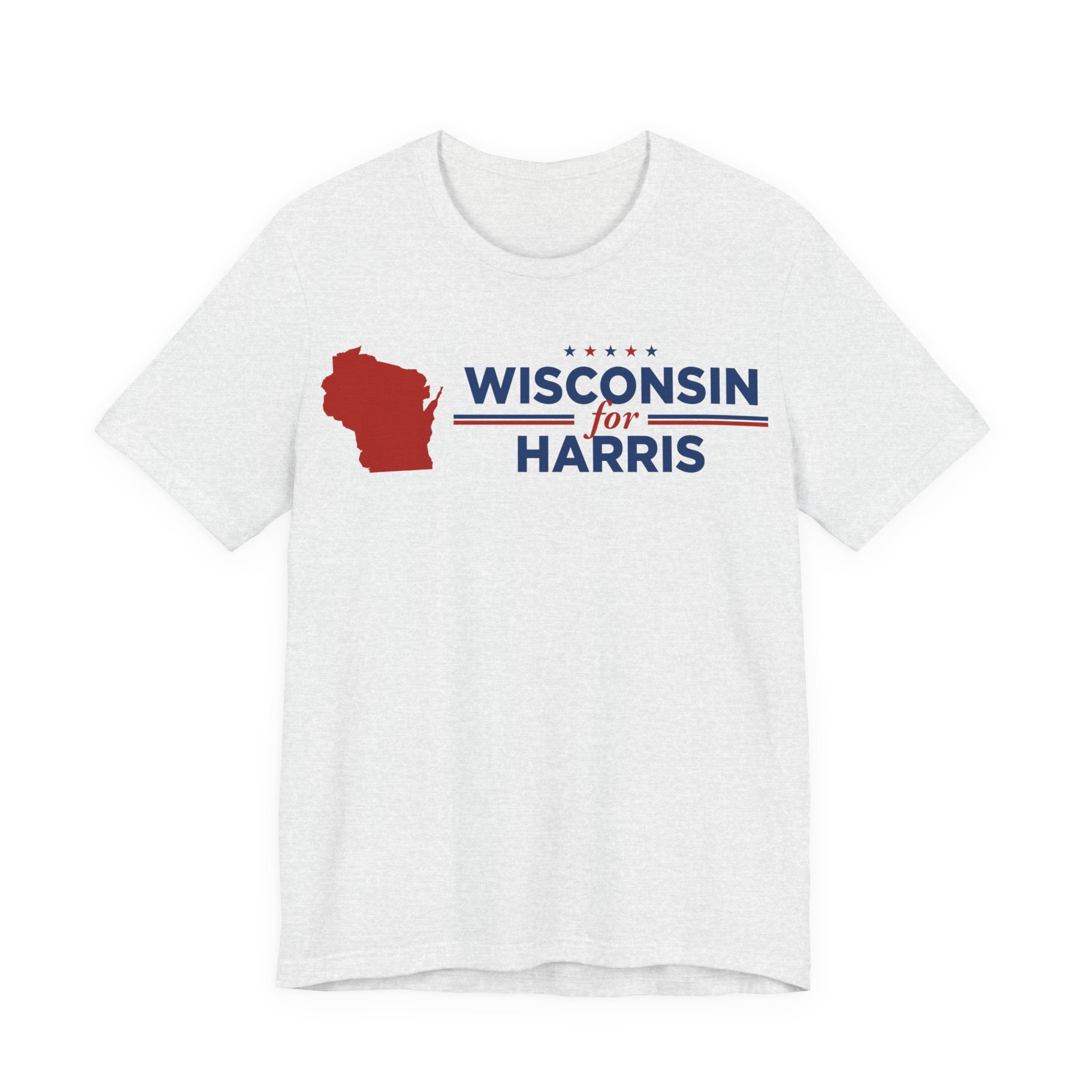 Wisconsin for Kamala Harris for President Campaign T-Shirt 2028
