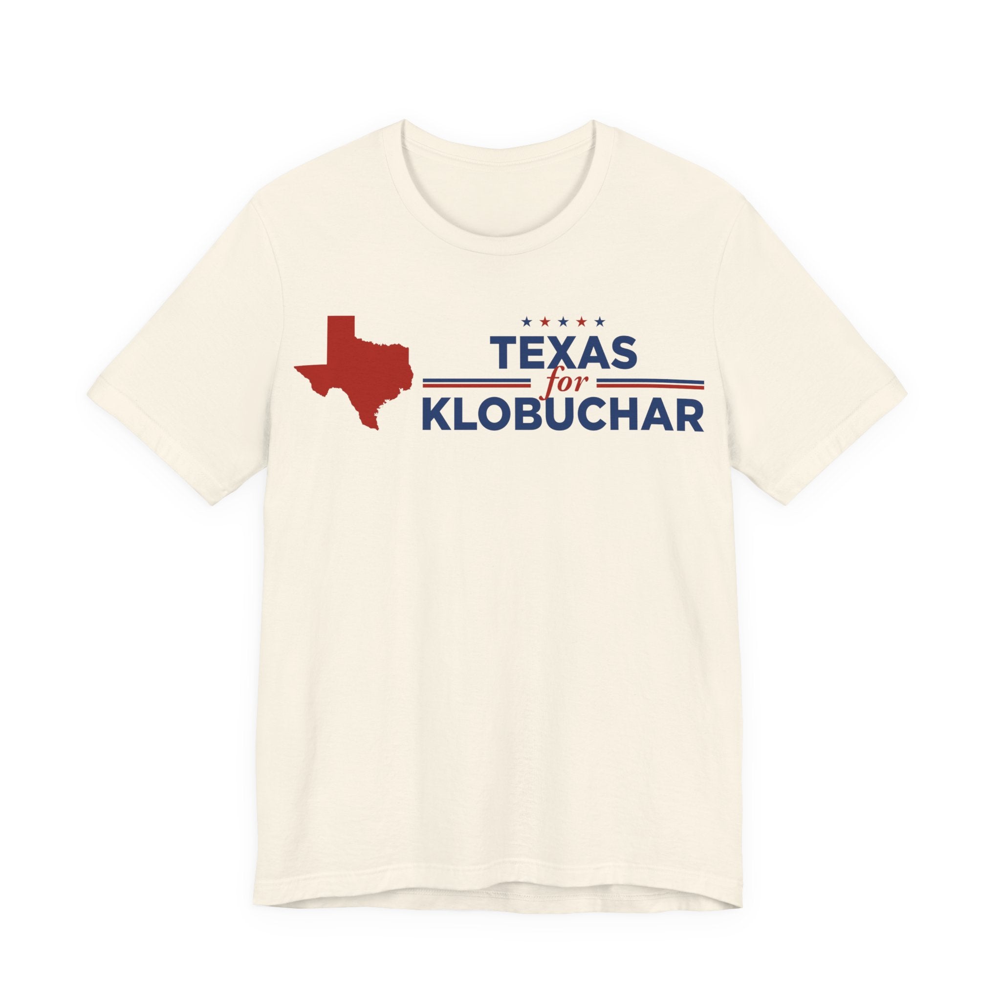 Texas for Amy Klobuchar for President Campaign T-Shirt 2028