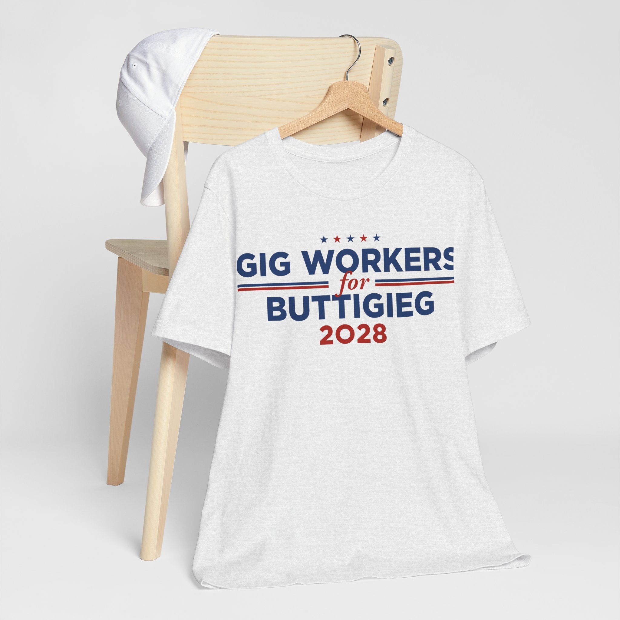 Gig Workers for Pete Buttigieg for President Campaign T-Shirt 2028