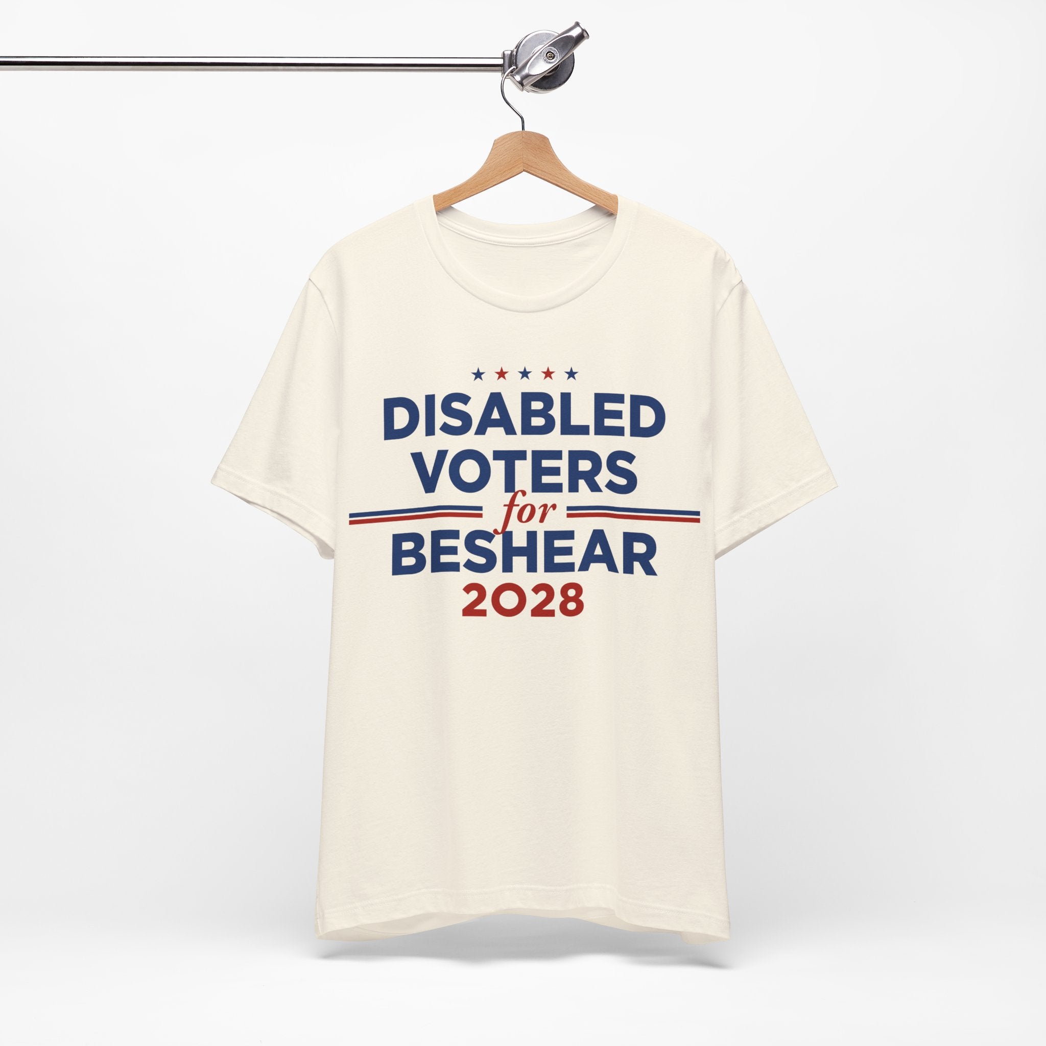Disabled Voters for Andy Beshear for President Campaign T-Shirt 2028