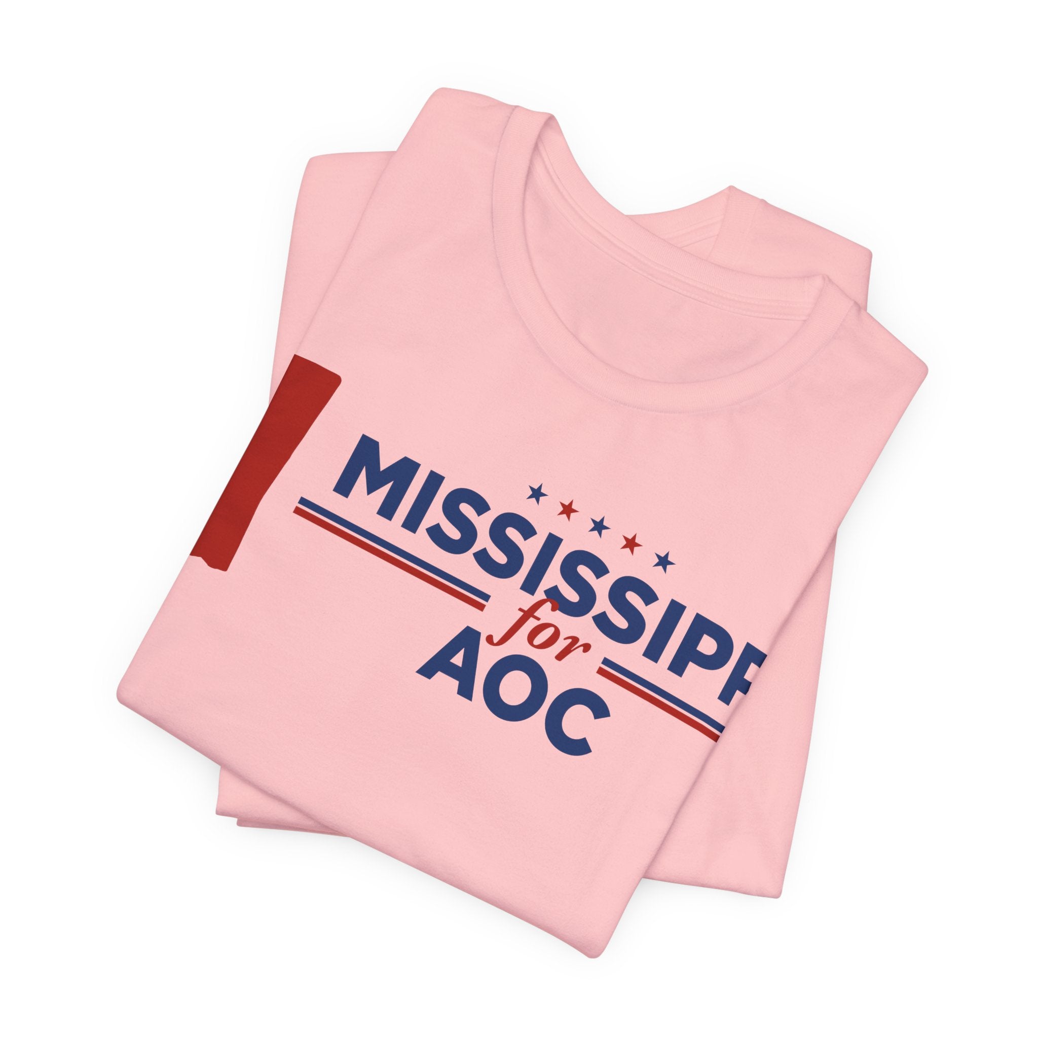 Mississippi for AOC for President Campaign T-Shirt 2028