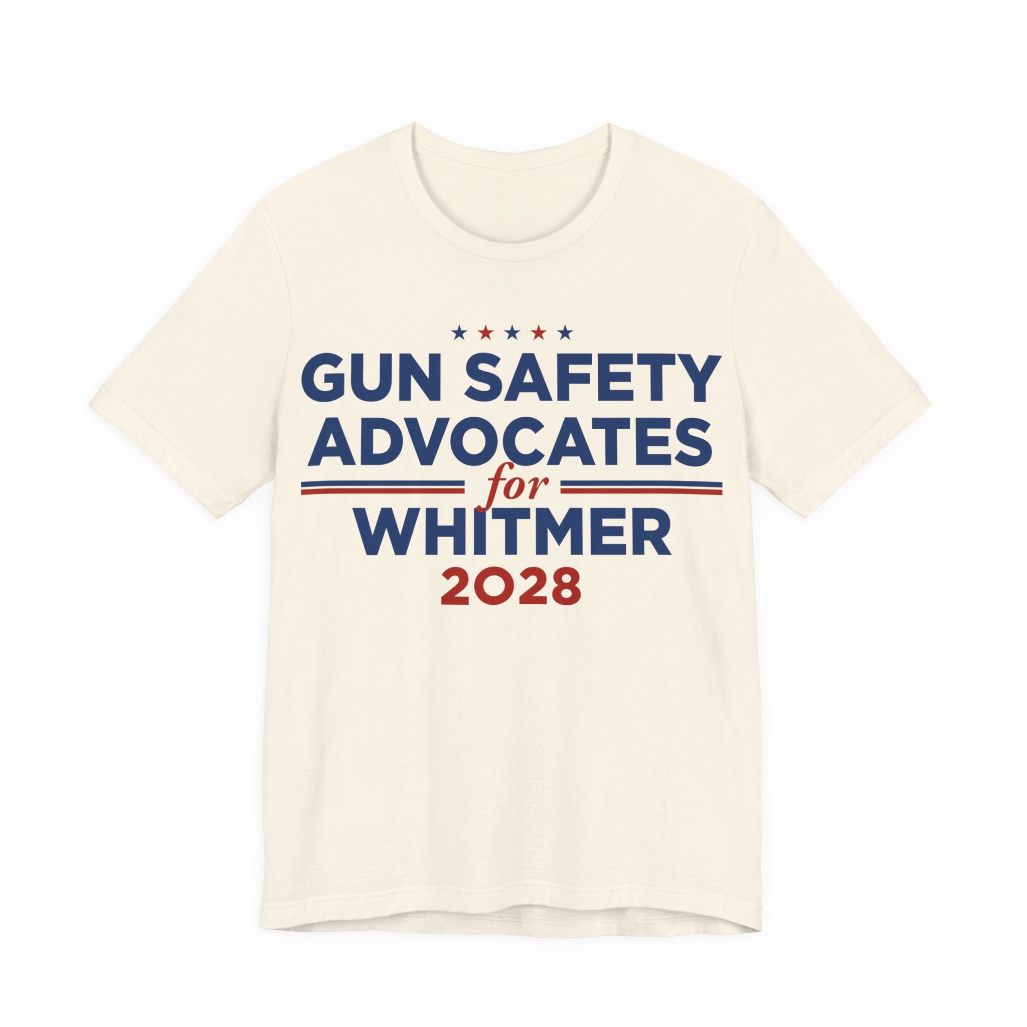 Gun Safety Advocates for Gretchen Whitmer for President Campaign T-Shirt 2028