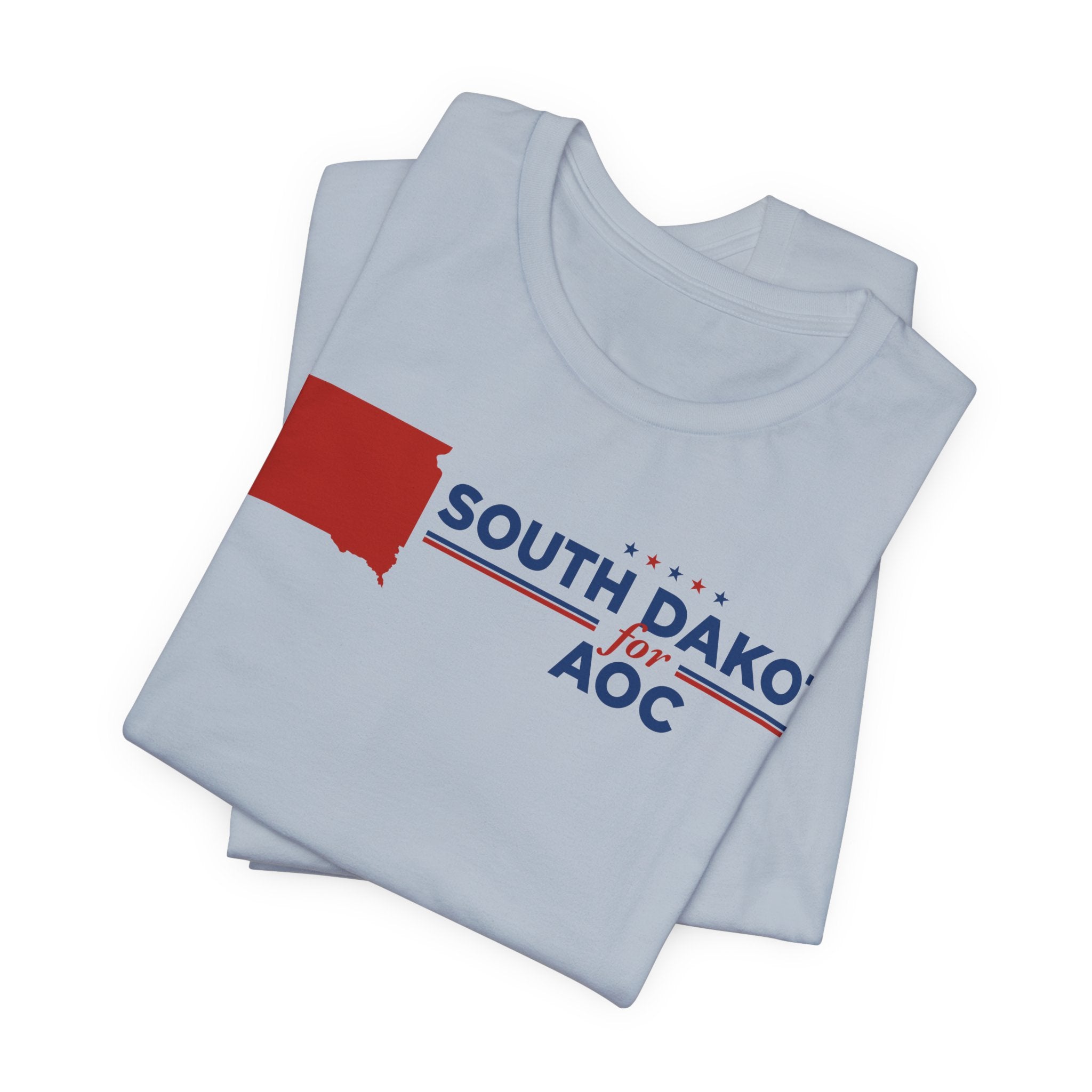South Dakota for AOC for President Campaign T-Shirt 2028