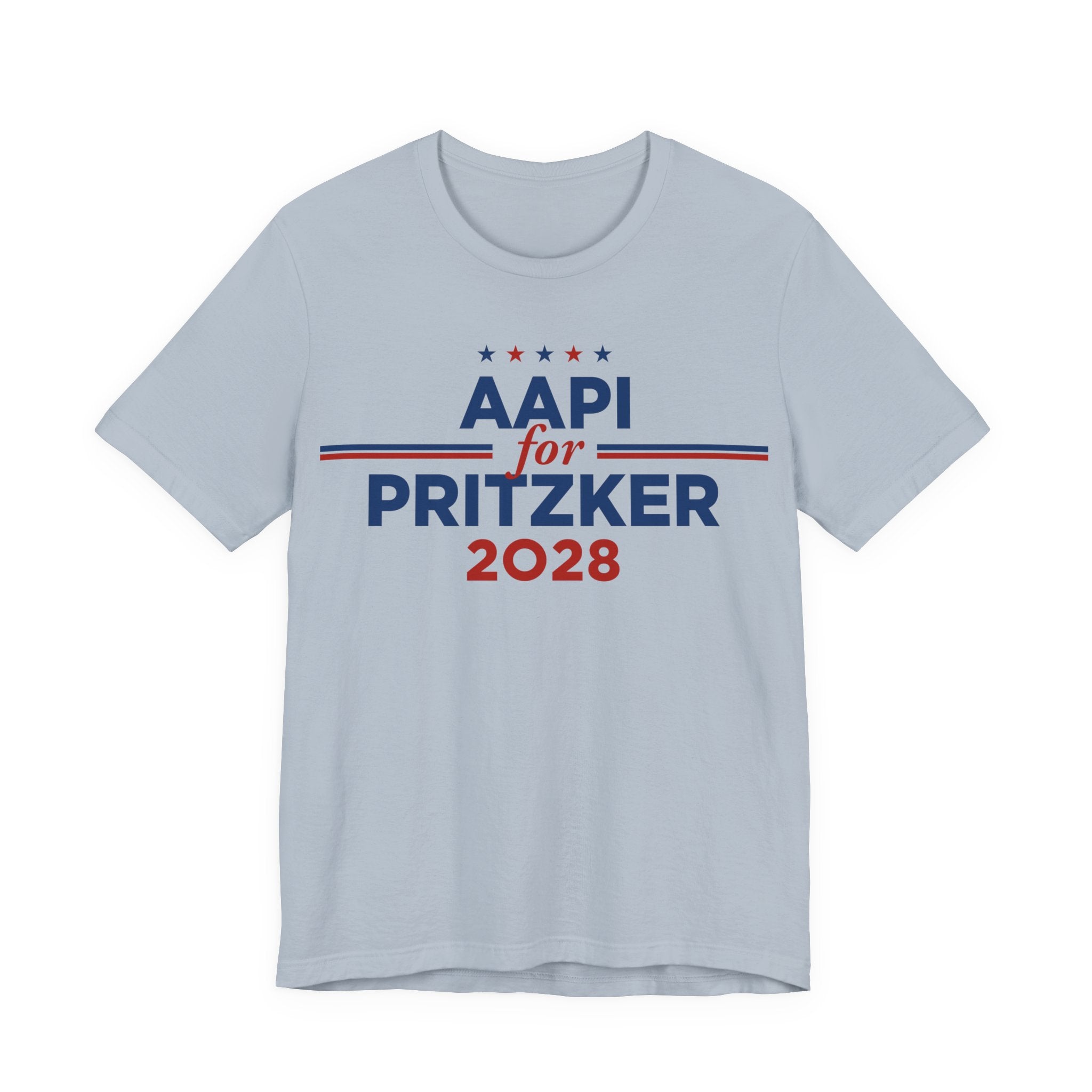 AAPI Asian American and Pacific Islander for J.B. Priztker Campaign T-Shirt for President 2028