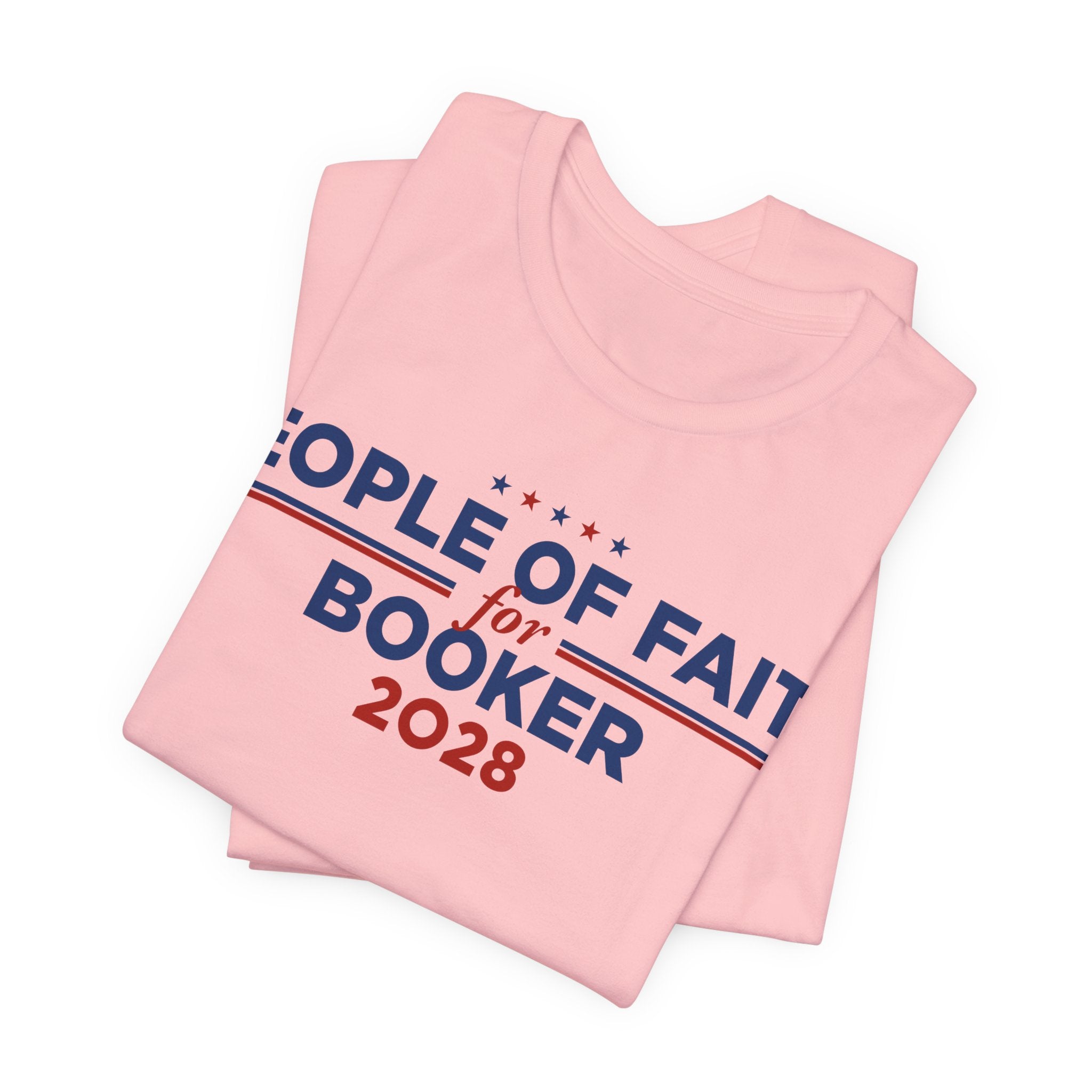 People of Faith for Cory Booker for President Campaign T-Shirt 2028