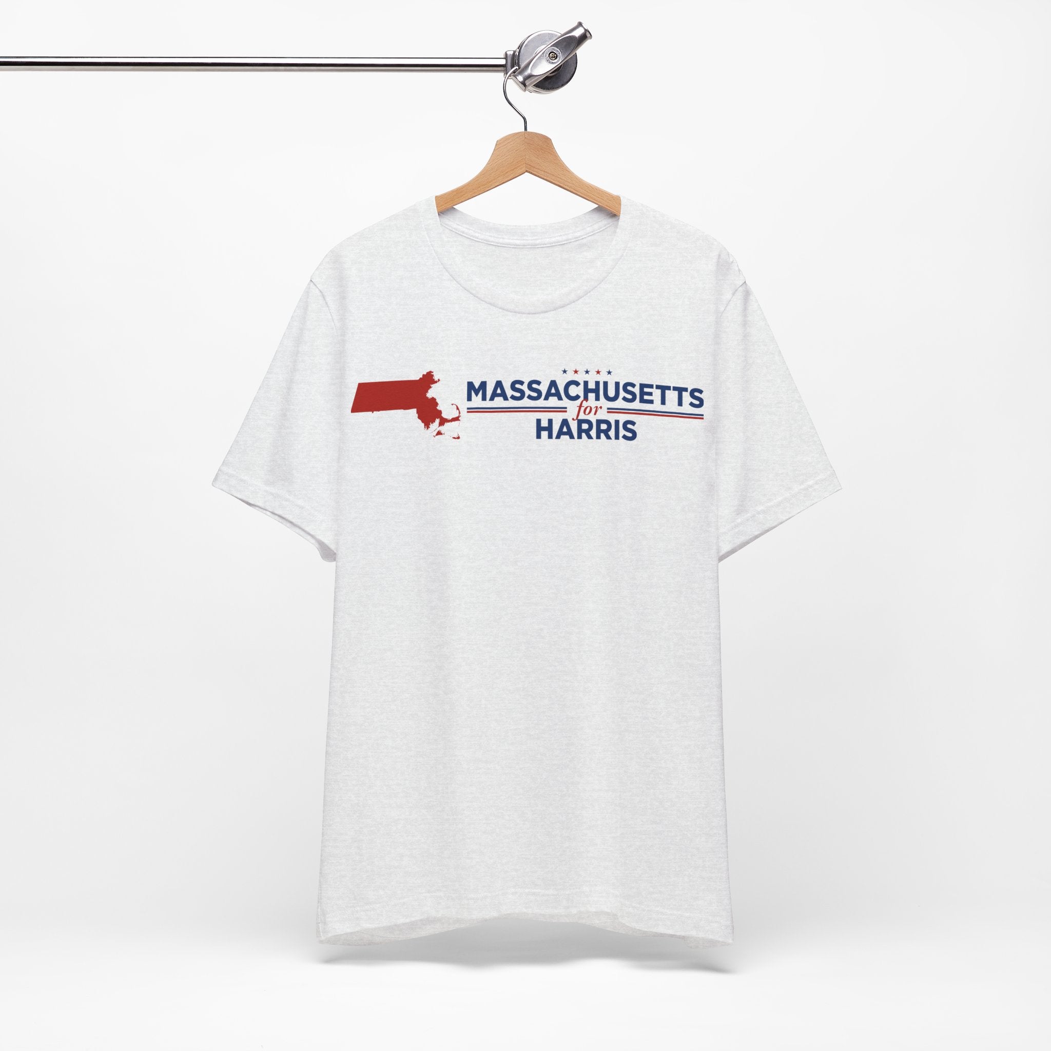 Massachusetts for Kamala Harris for President Campaign T-Shirt 2028