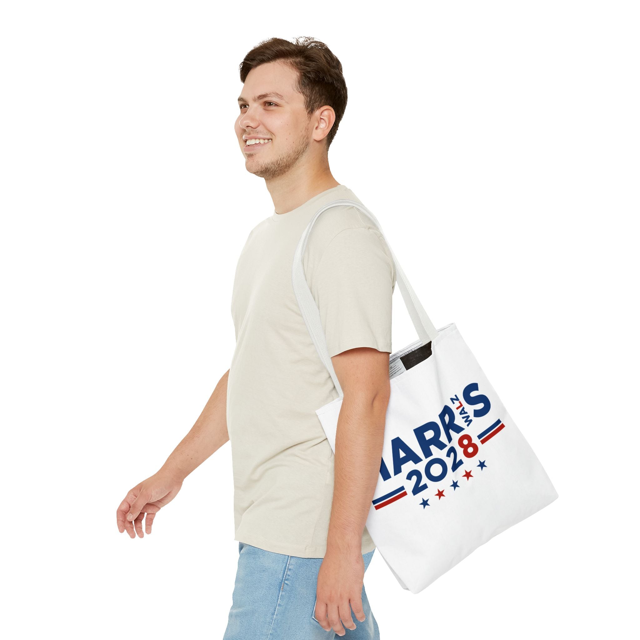 Kamala Harris Tim Walz 2028 Campaign Tote Bag – Political Election Support Grocery/Everyday Tote