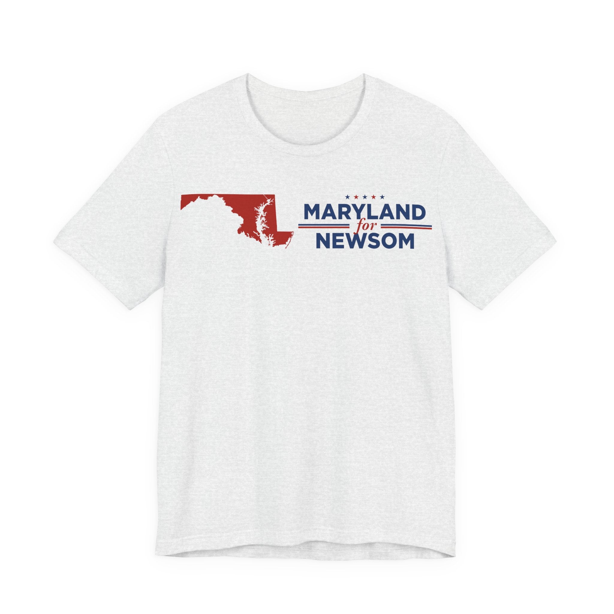 Maryland for Gavin Newsom for President Campaign T-Shirt 2028