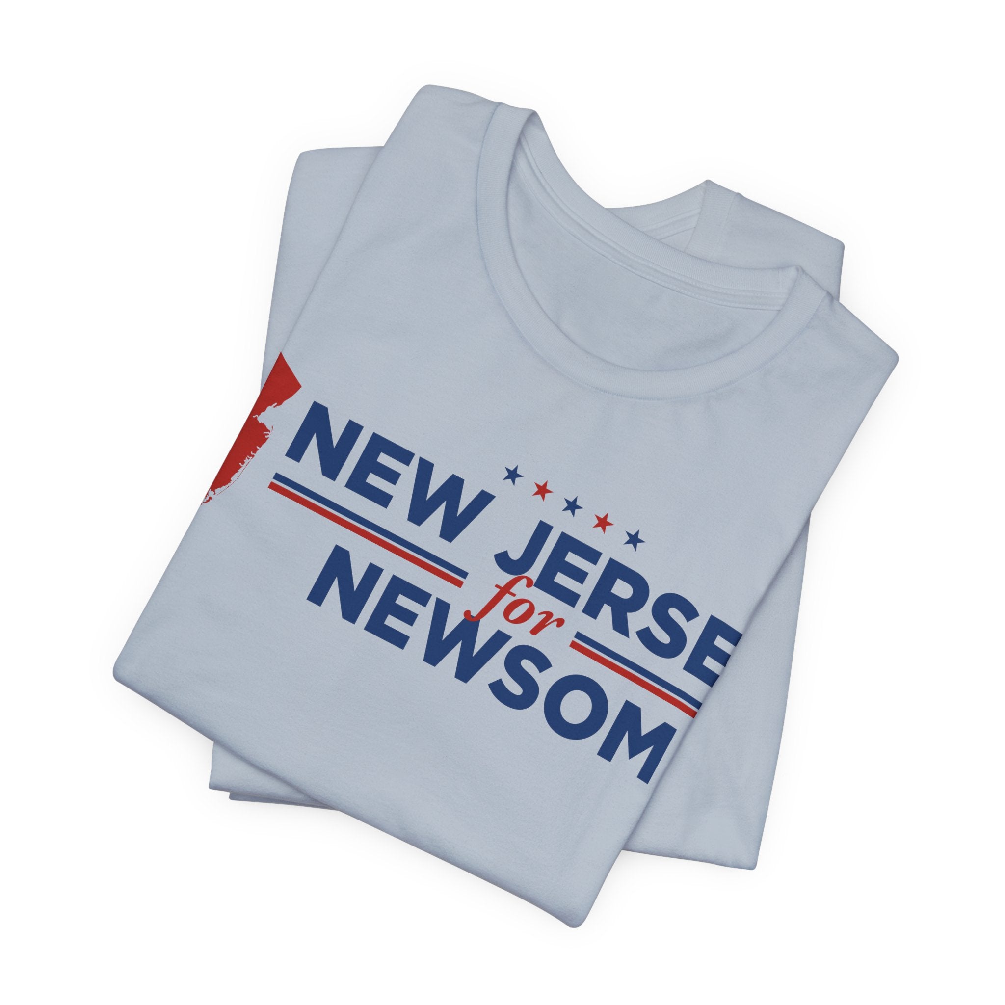 New Jersey for Gavin Newsom for President Campaign T-Shirt 2028