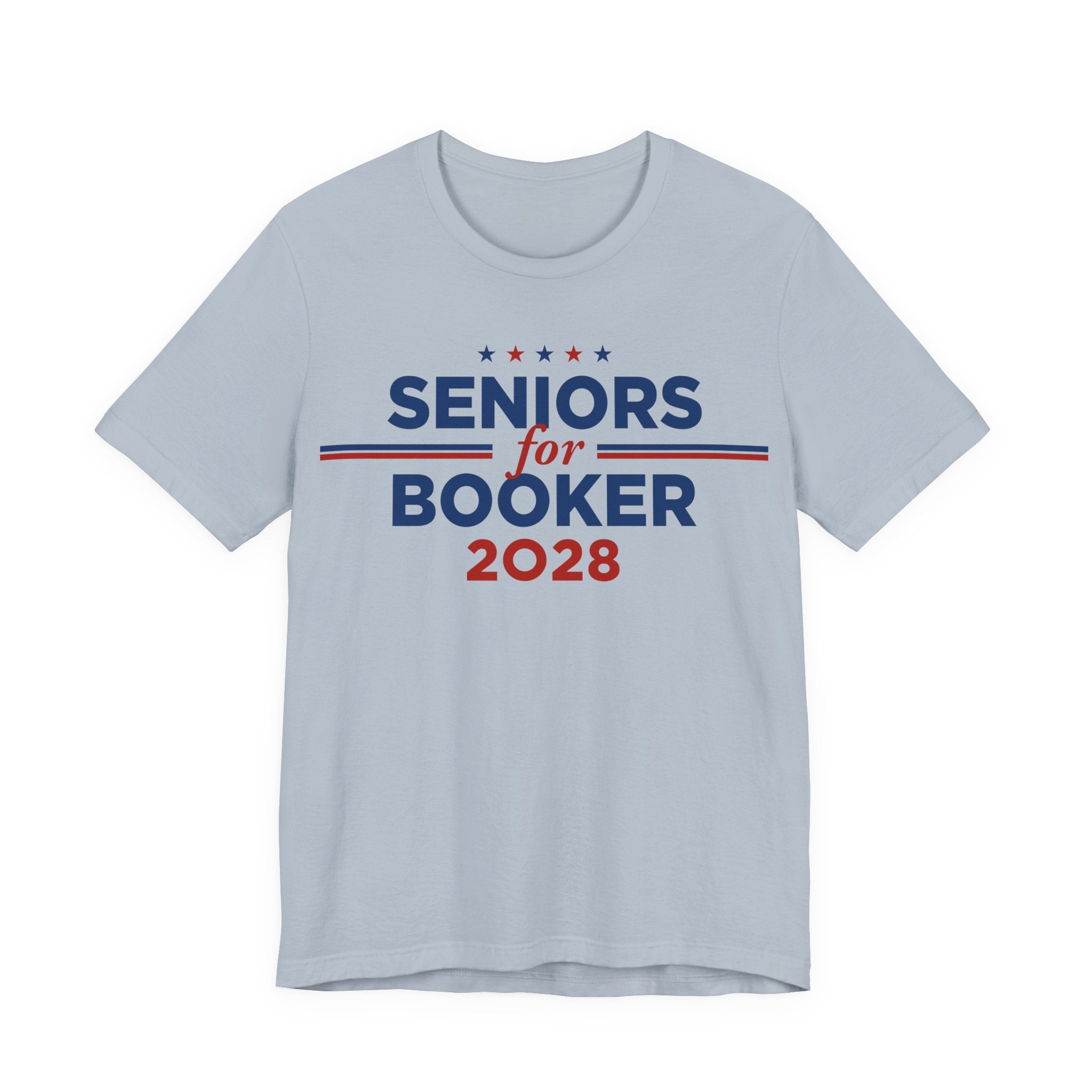 Seniors for Cory Booker for President Campaign T-Shirt 2028