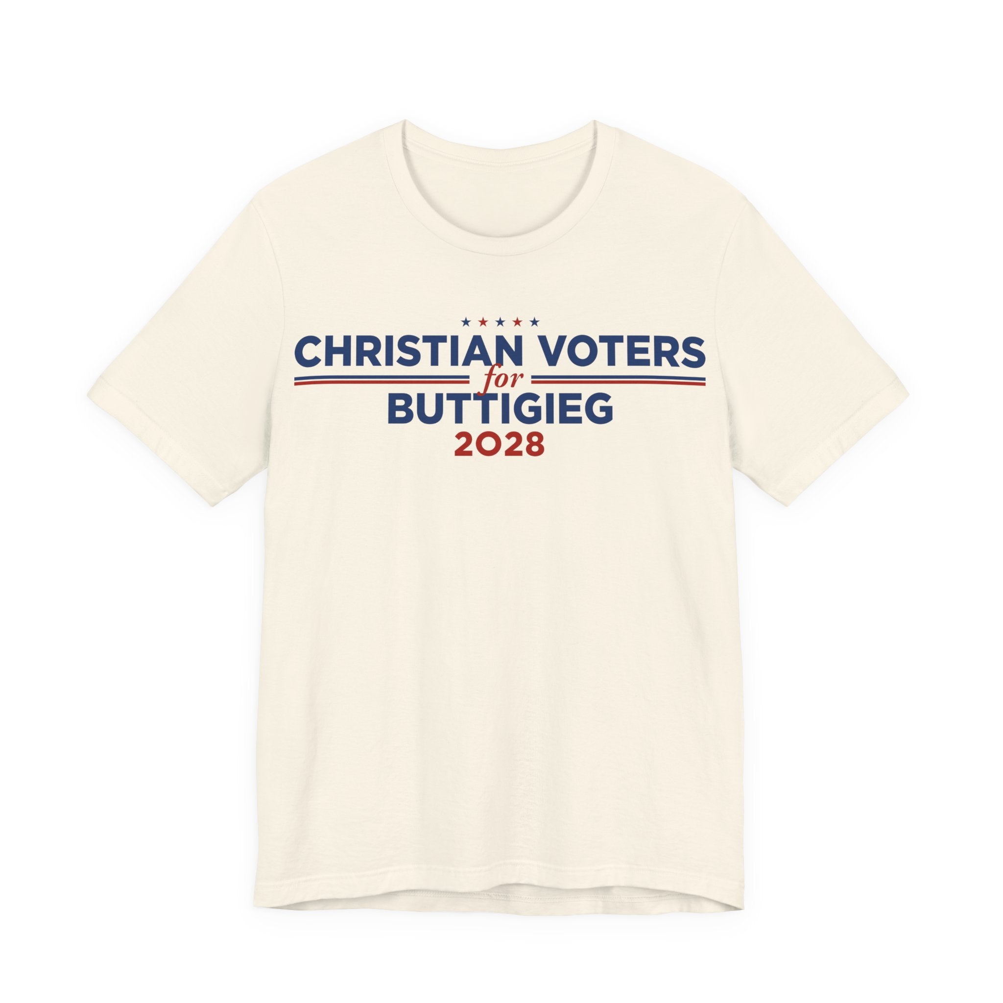 Christian Voters for Pete Buttigieg for President Campaign T-Shirt 2028