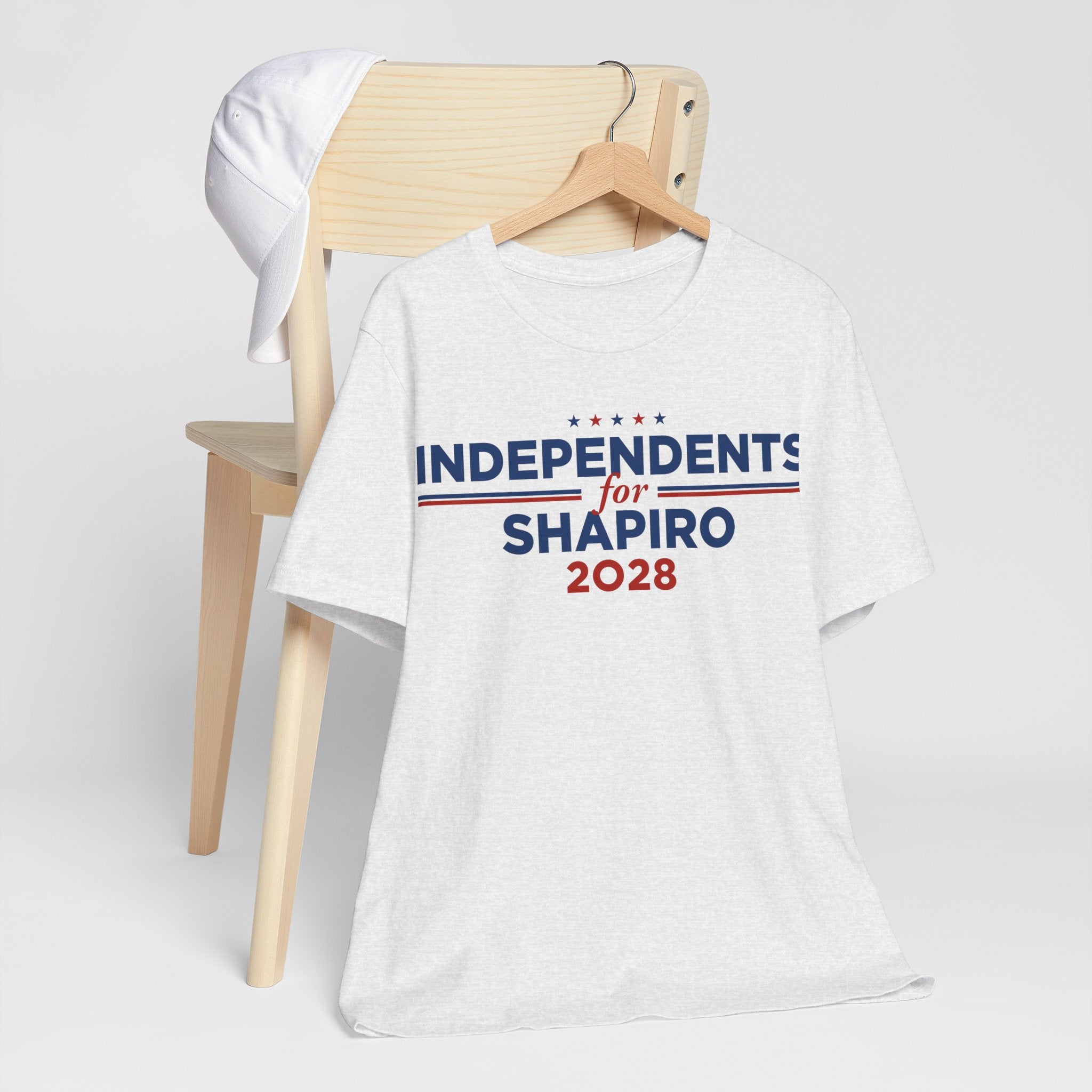 Independents for Josh Shapiro for President Campaign T-Shirt 2028