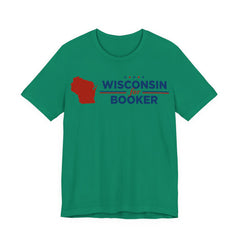 Wisconsin for Cory Booker for President Campaign T-Shirt 2028