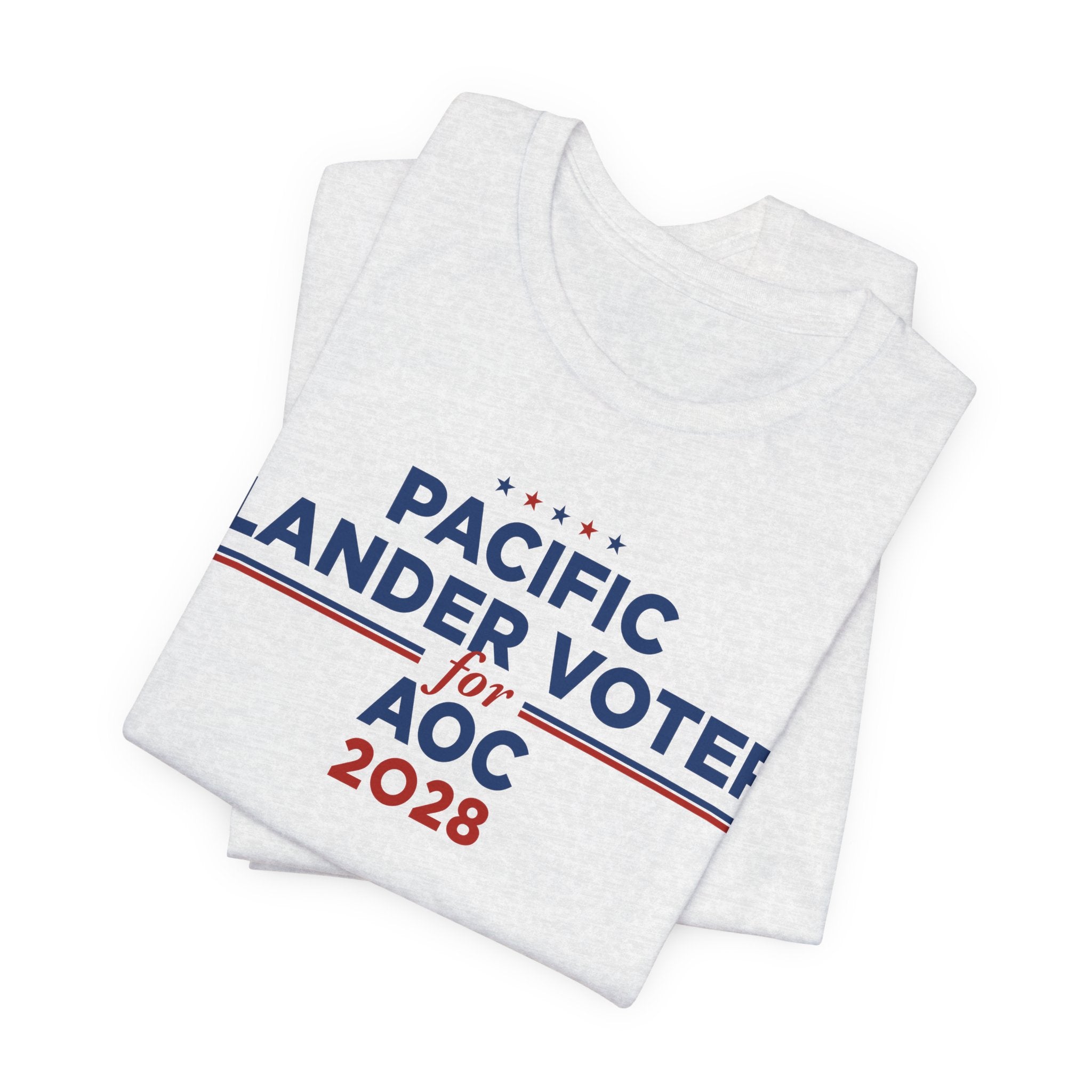 Pacific Islander Voters for AOC for President Campaign T-Shirt 2028