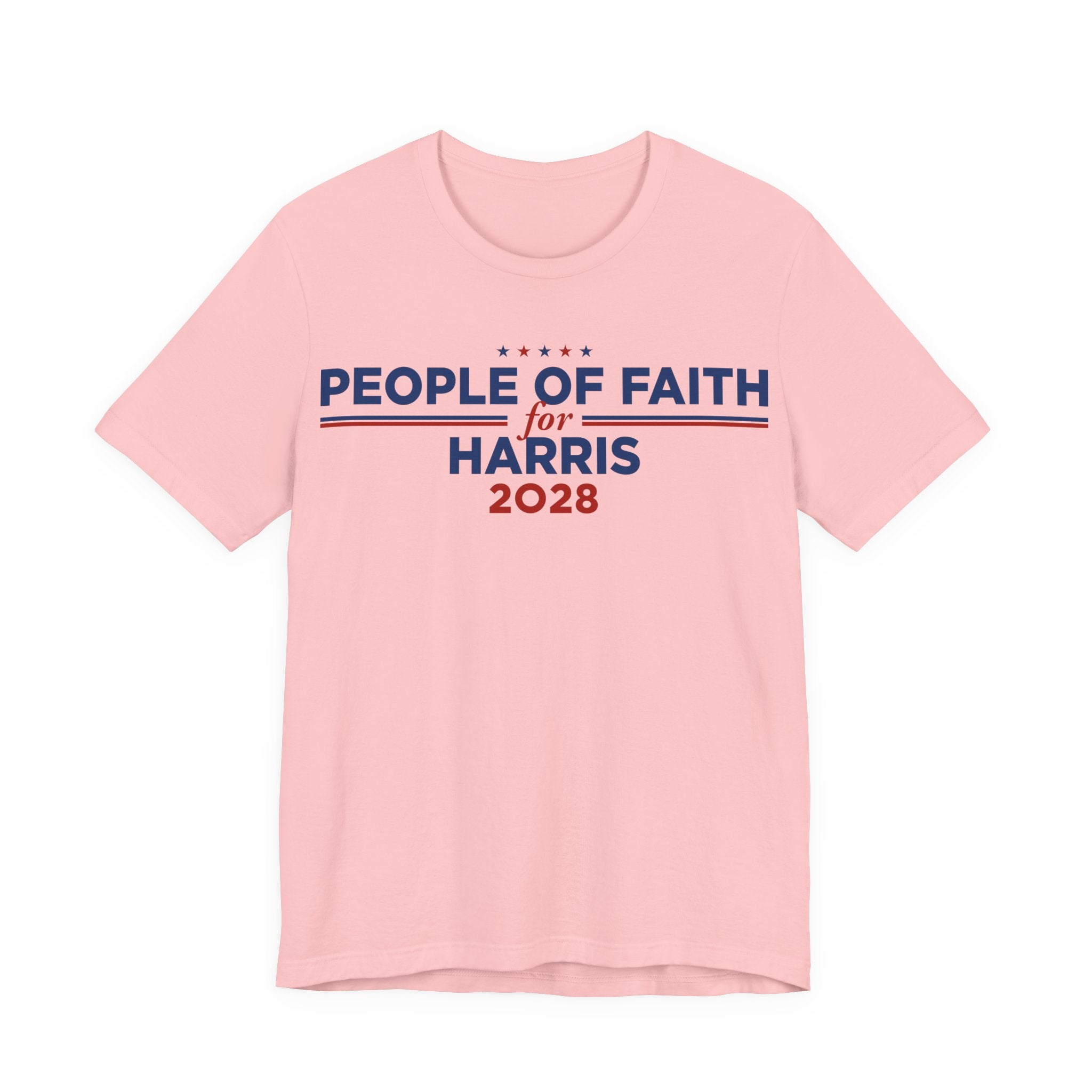 People of Faith for Kamala Harris for President Campaign T-Shirt 2028