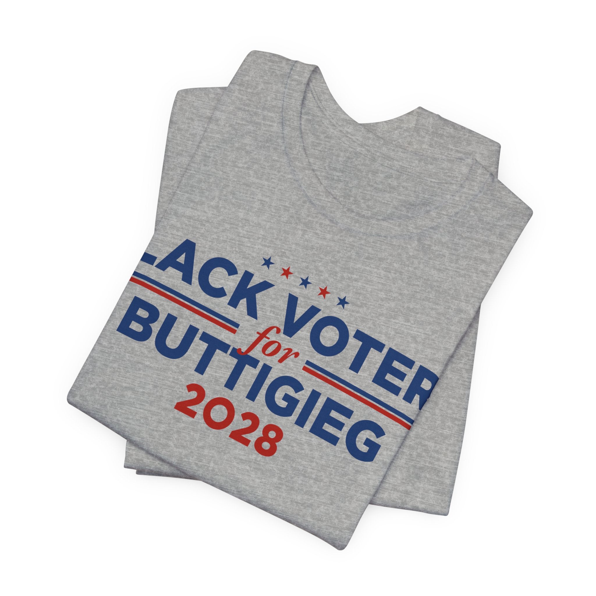 Black Voters for Pete Buttigieg Campaign T-Shirt for President 2028