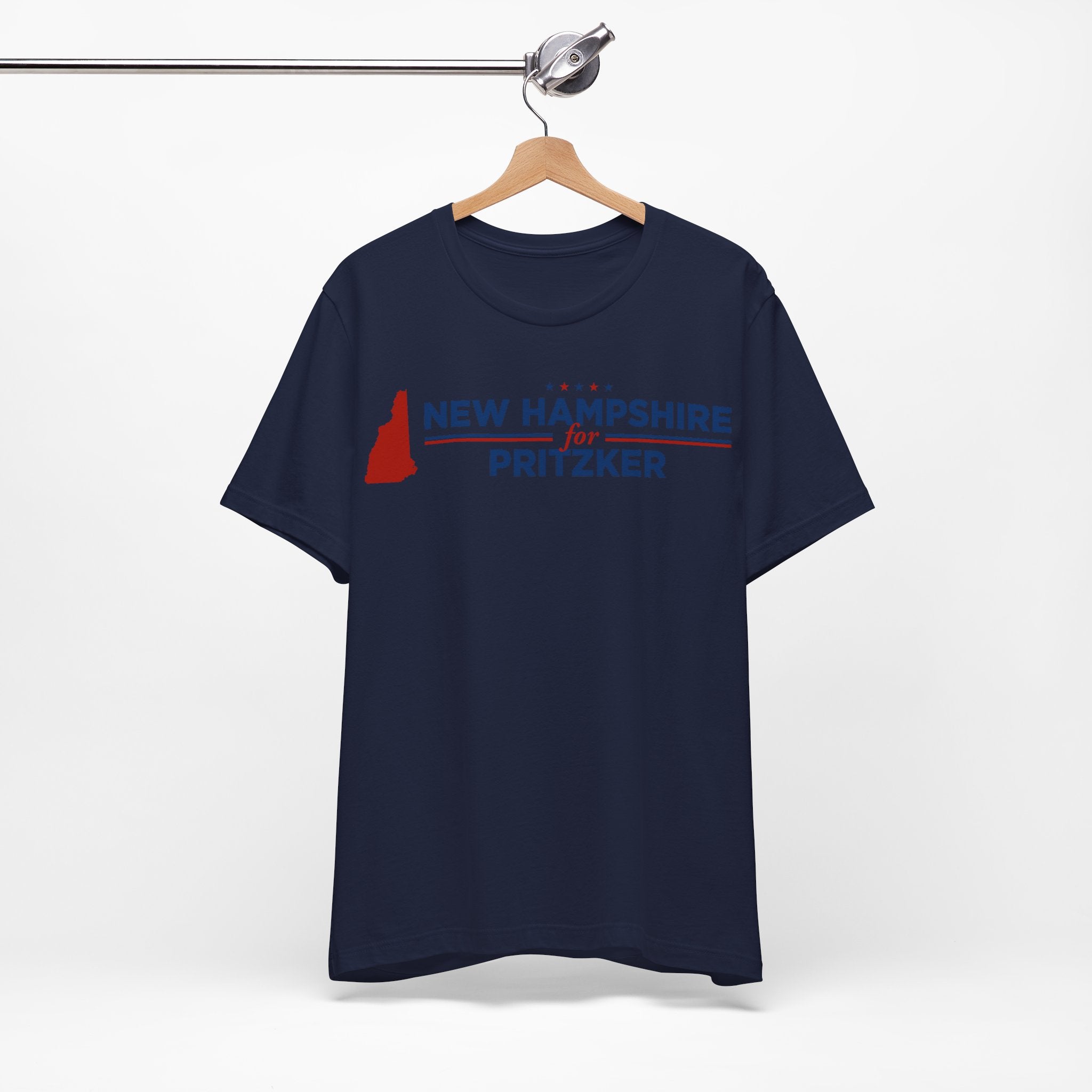 New Hampshire for J.B. Pritzker for President Campaign T-Shirt 2028
