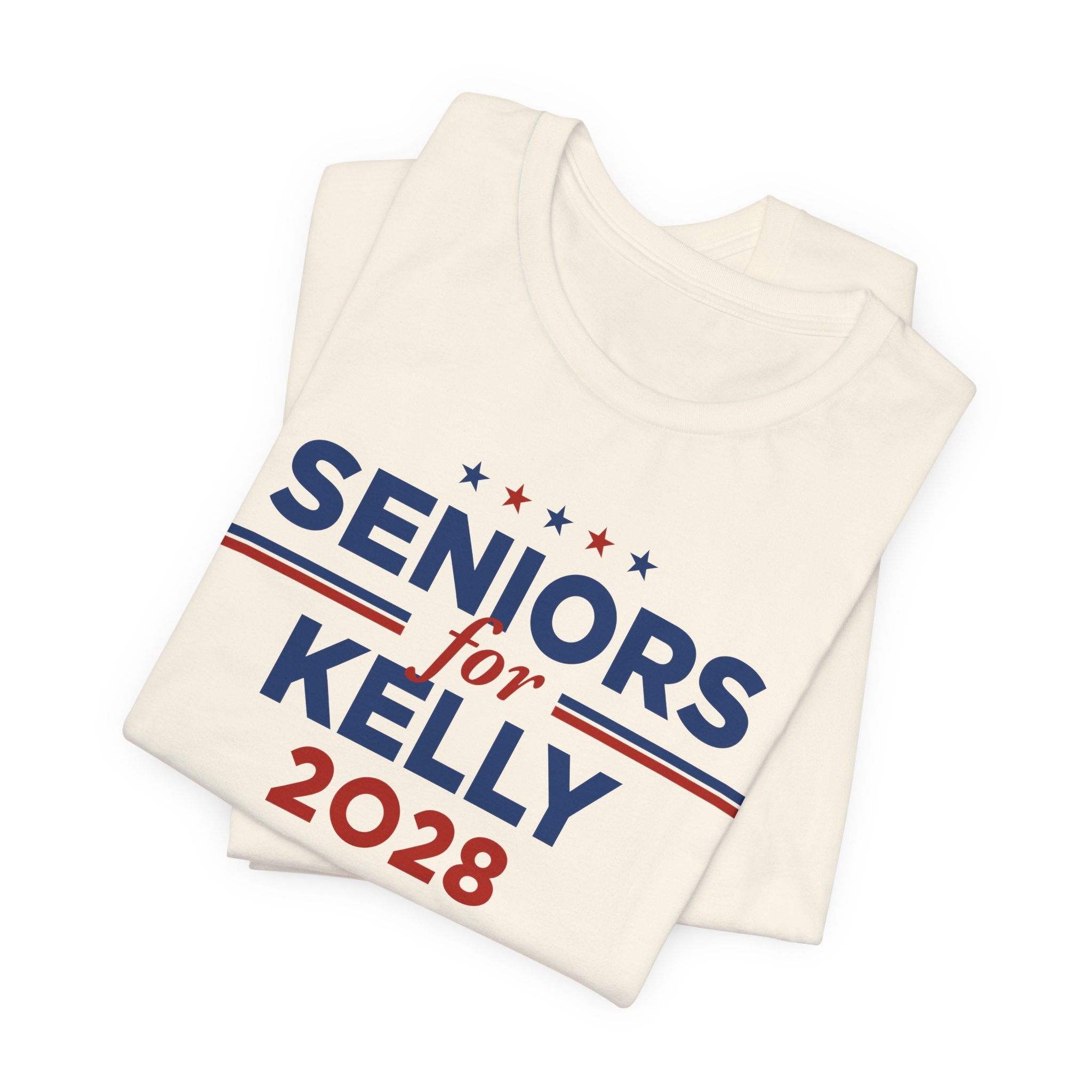 Seniors for Mark Kelly for President Campaign T-Shirt 2028