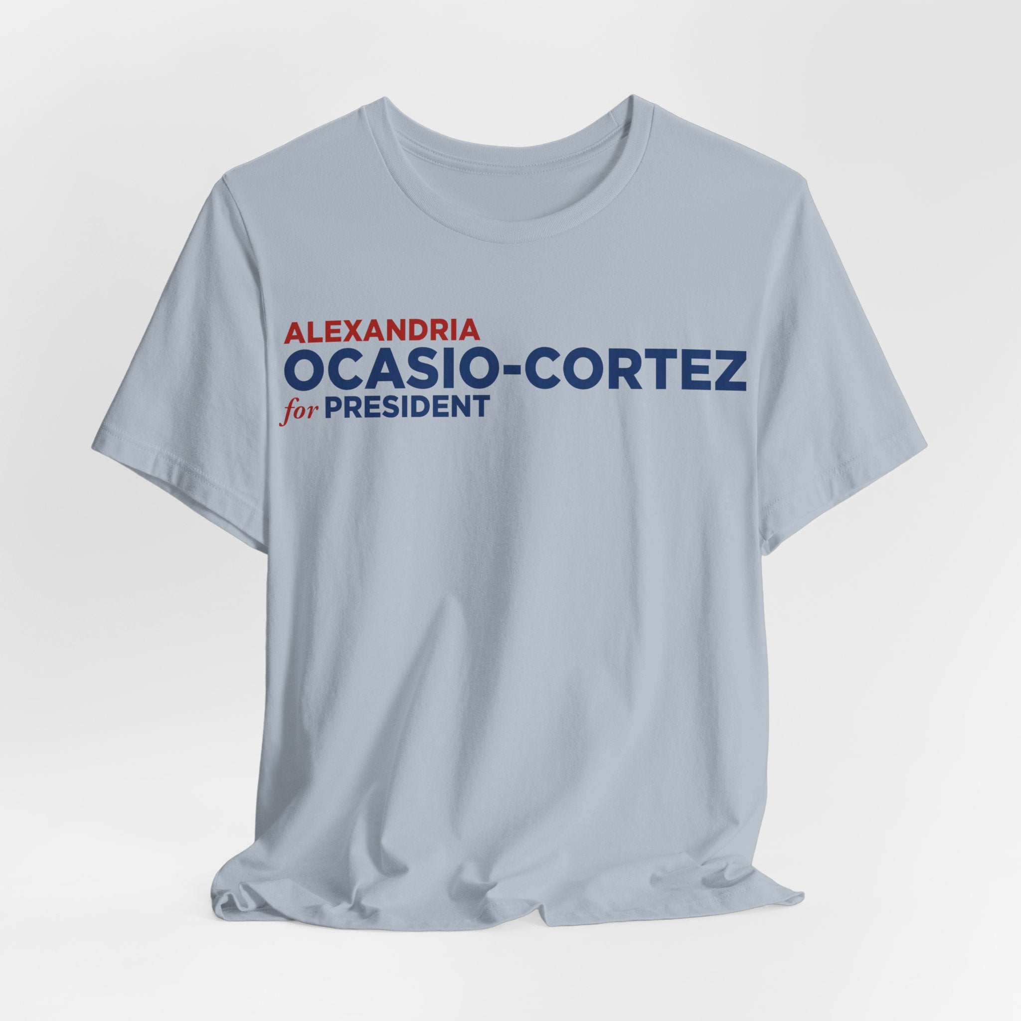 Alexandria Ocasio-Cortez AOC for President Campaign T-Shirt 2028