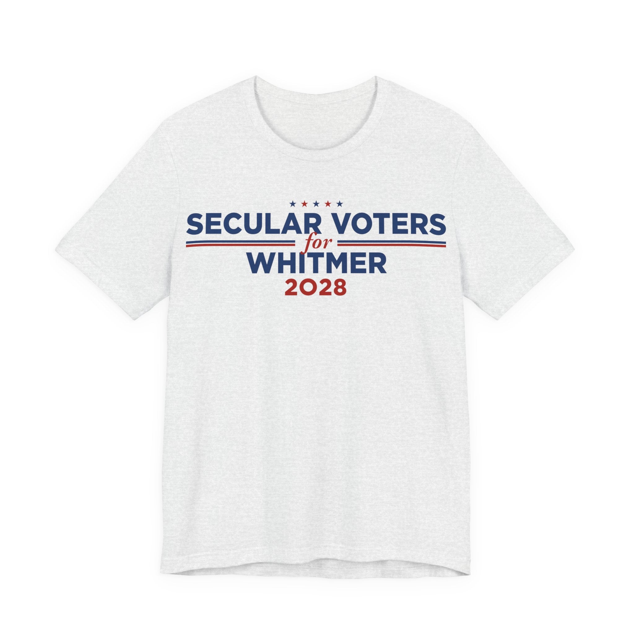 Secular Voters for Gretchen Whitmer for President Campaign T-Shirt 2028