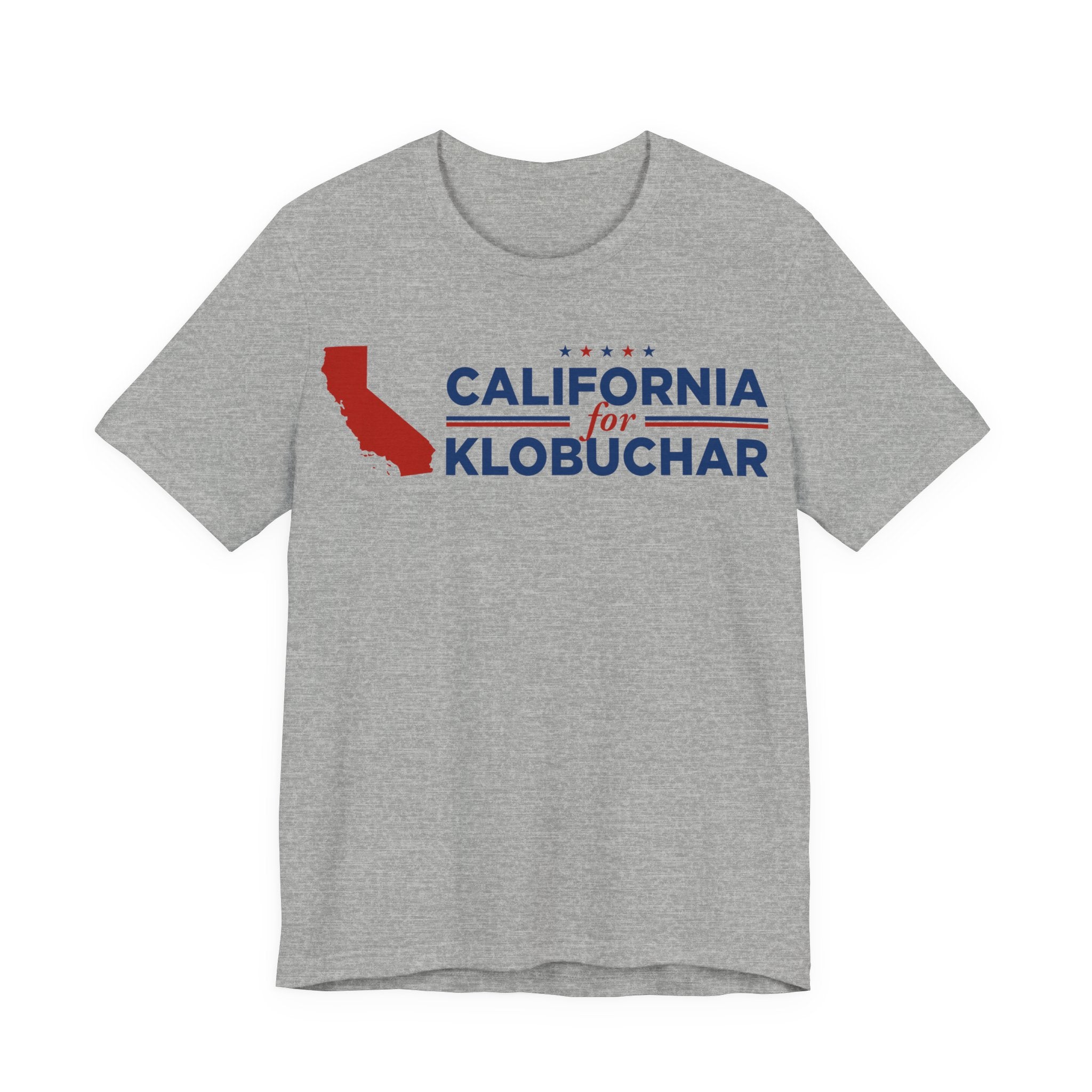 California for Amy Klobuchar for President Campaign T-Shirt 2028