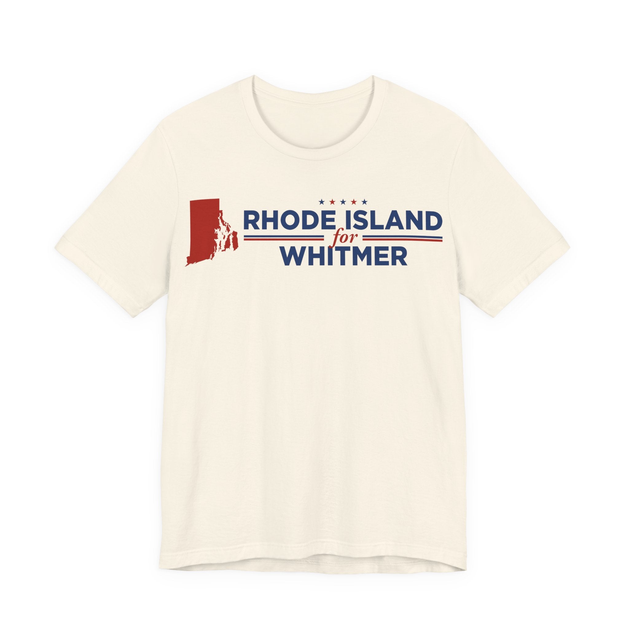 Rhode Island for Gretchen Whitmer for President Campaign T-Shirt 2028