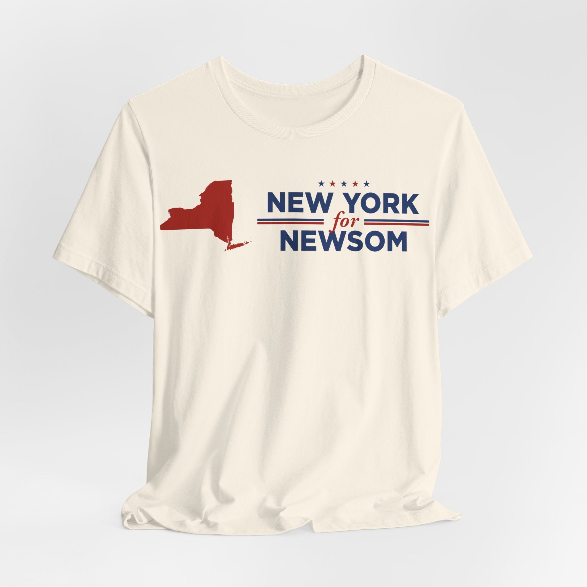 New York for Gavin Newsom for President Campaign T-Shirt 2028
