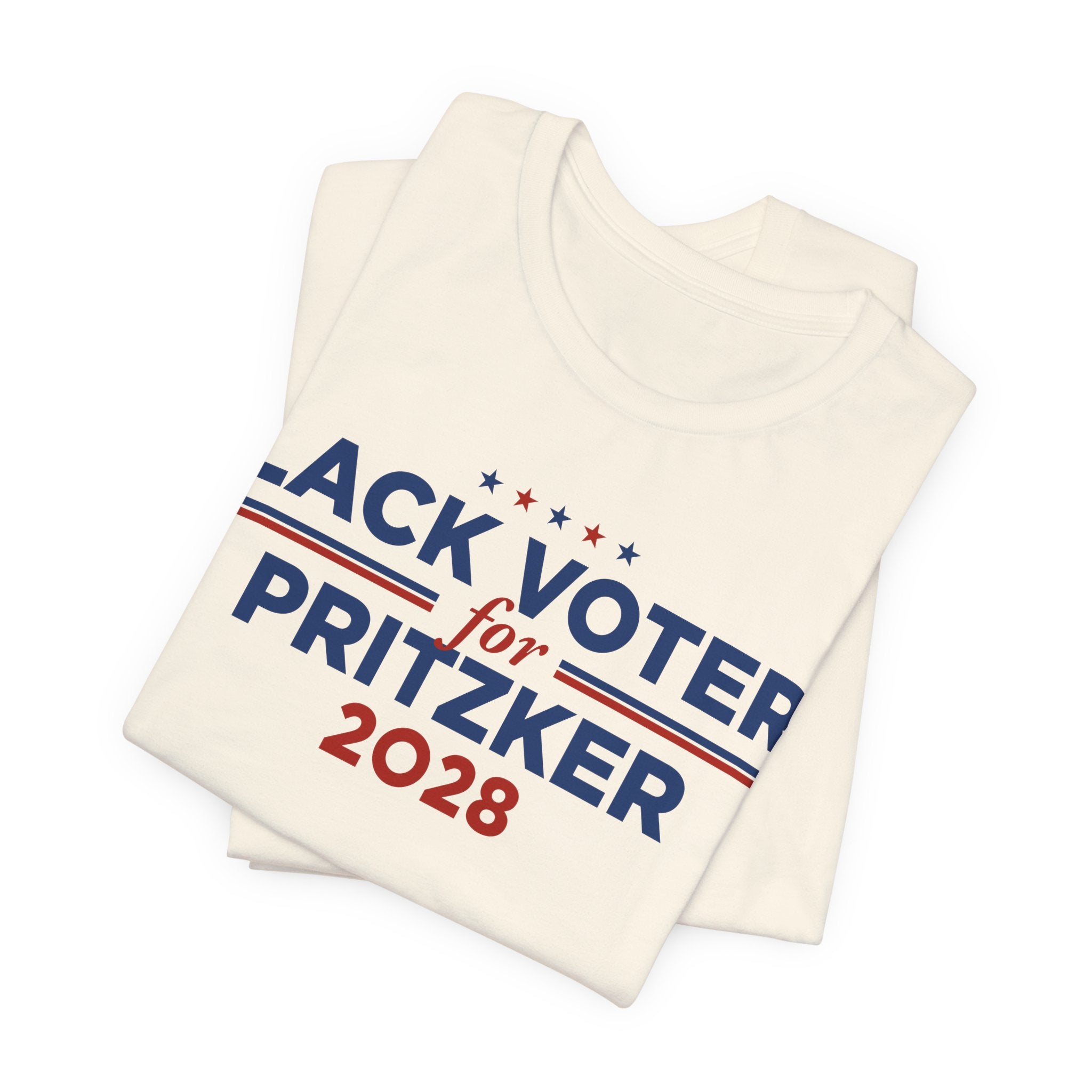 Black Voters for J.B. Priztker Campaign T-Shirt for President 2028