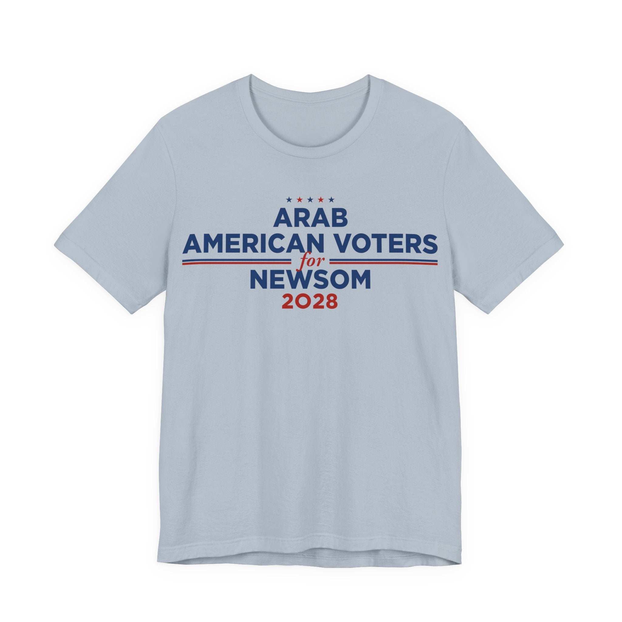 Arab American Voters for Gavin Newsom for President Campaign T-Shirt 2028