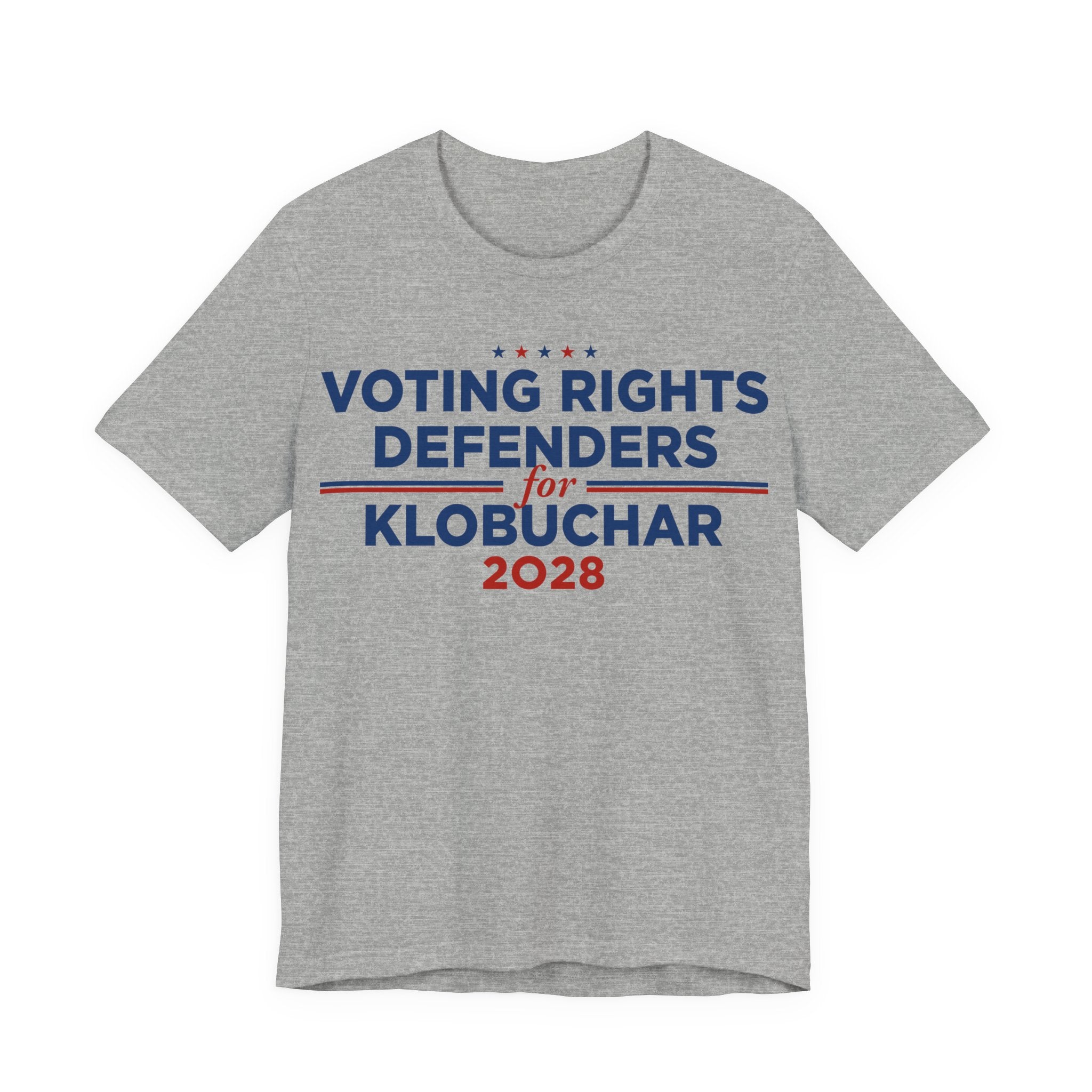 Voting Rights Defenders for Amy Klobuchar for President Campaign T-Shirt 2028