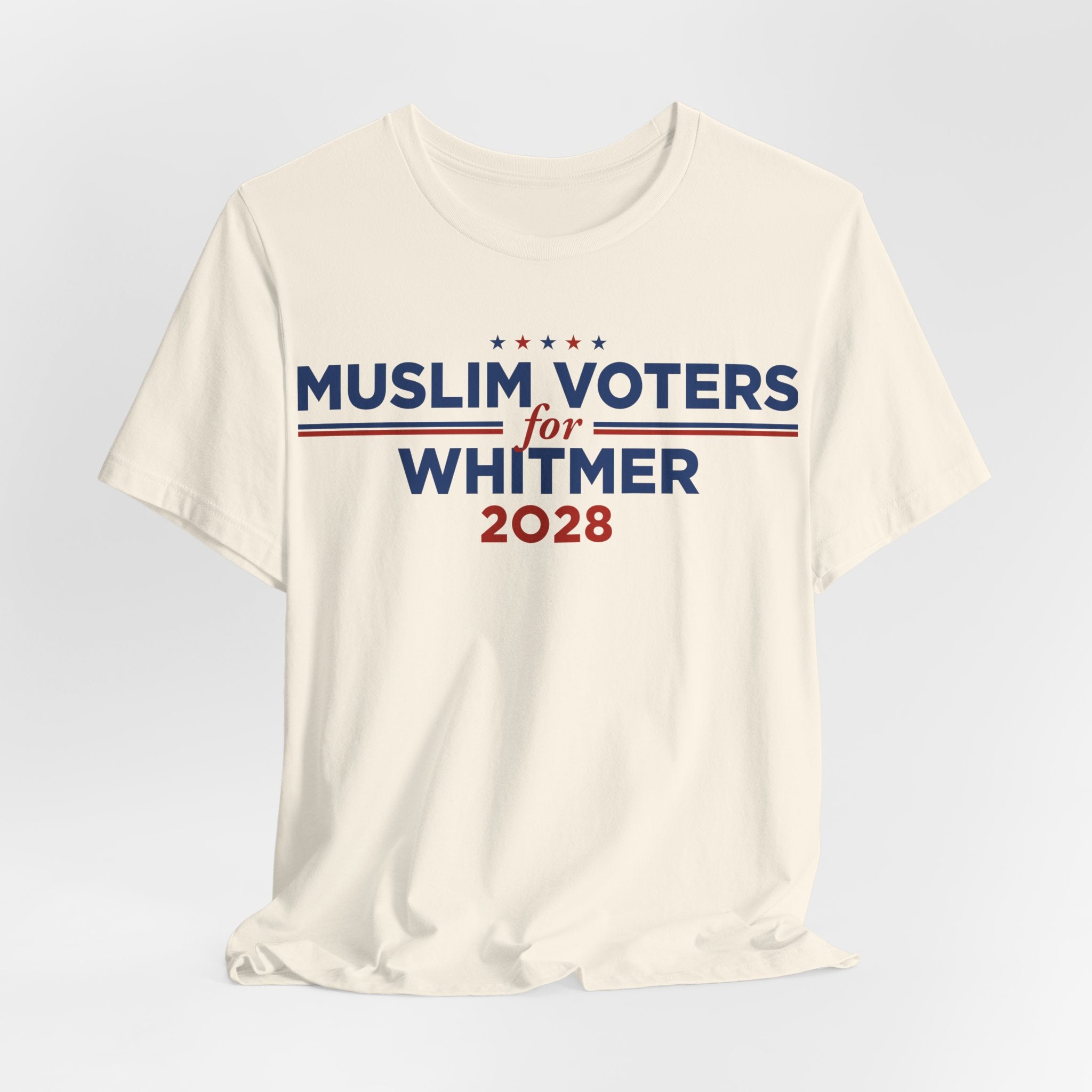 Muslim Voters for Gretchen Whitmer for President Campaign T-Shirt 2028
