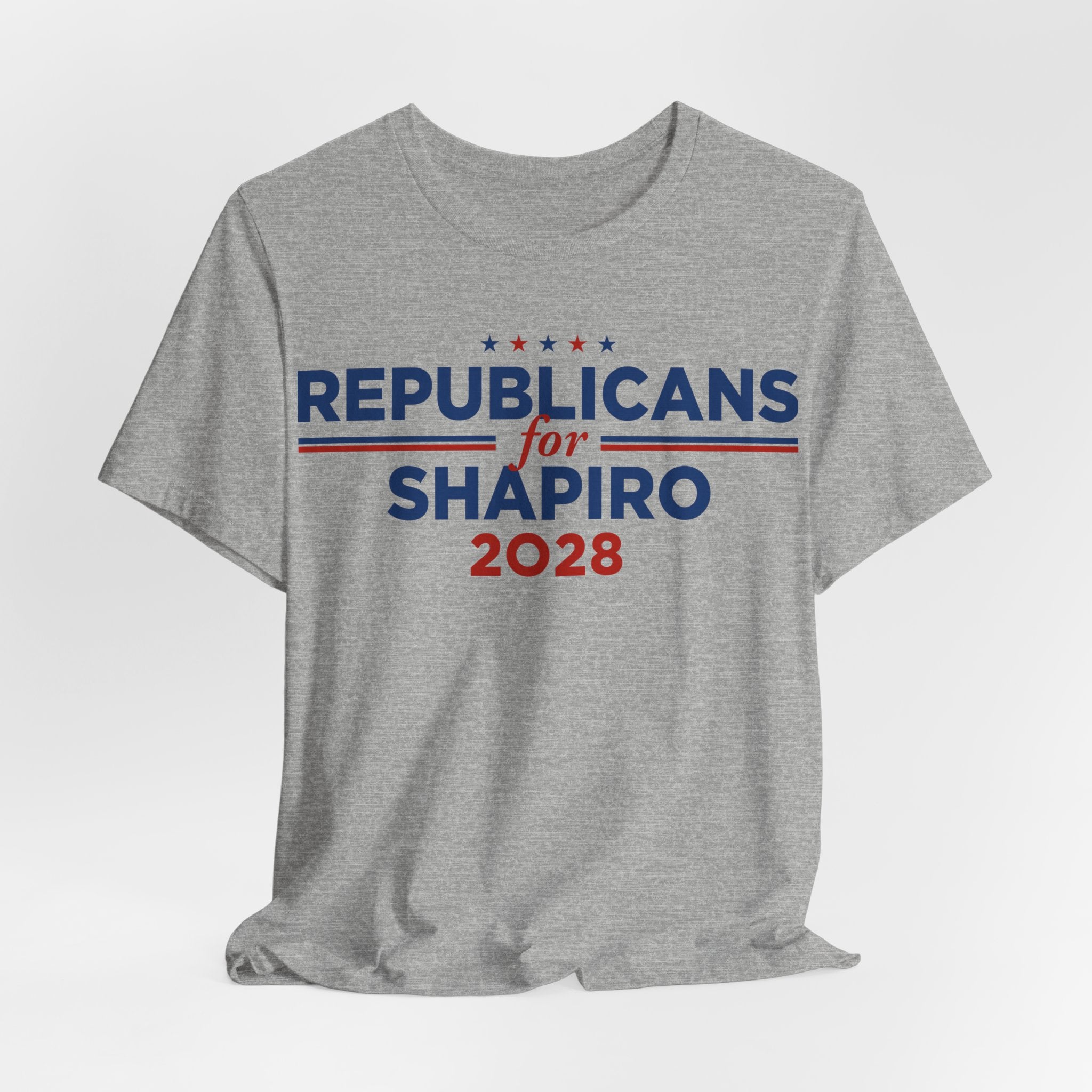 Republicans for Josh Shapiro for President Campaign T-Shirt 2028