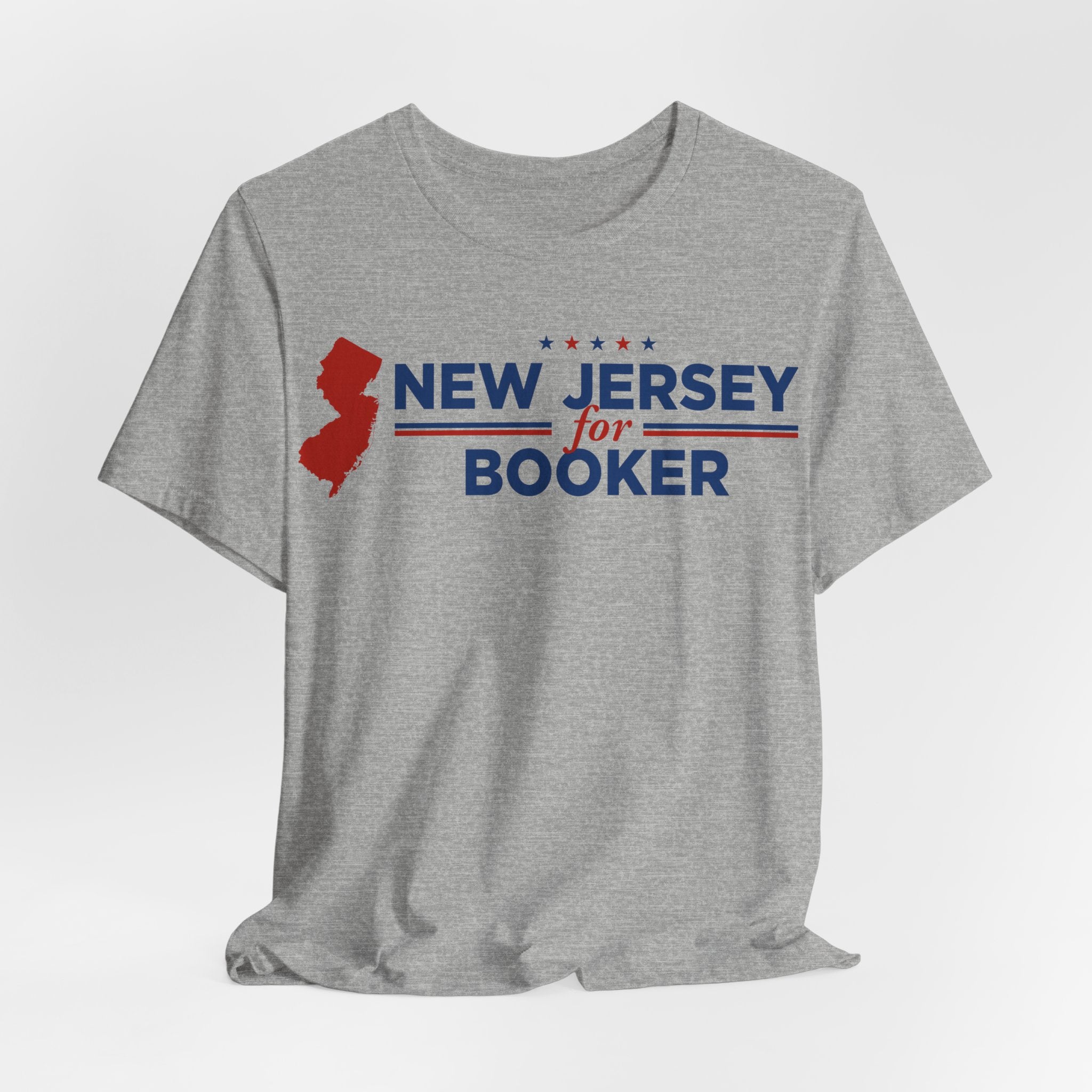 New Jersey for Cory Booker for President Campaign T-Shirt 2028