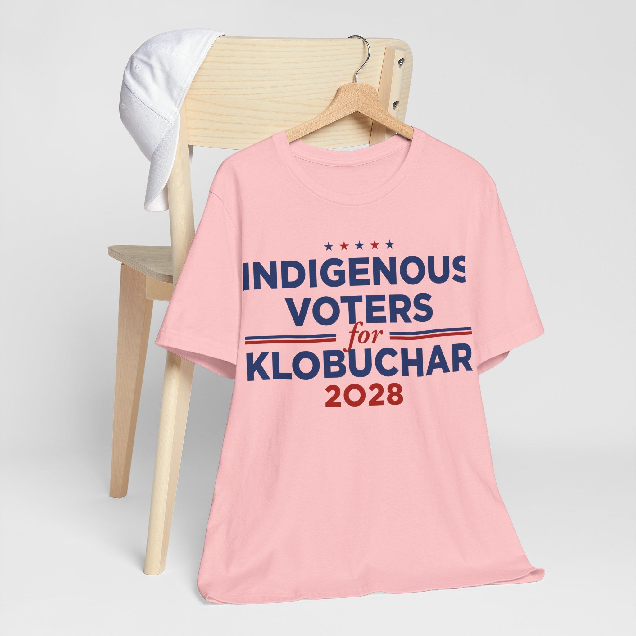 Indigenous Voters / Native Americans for Amy Klobuchar for President Campaign T-Shirt 2028