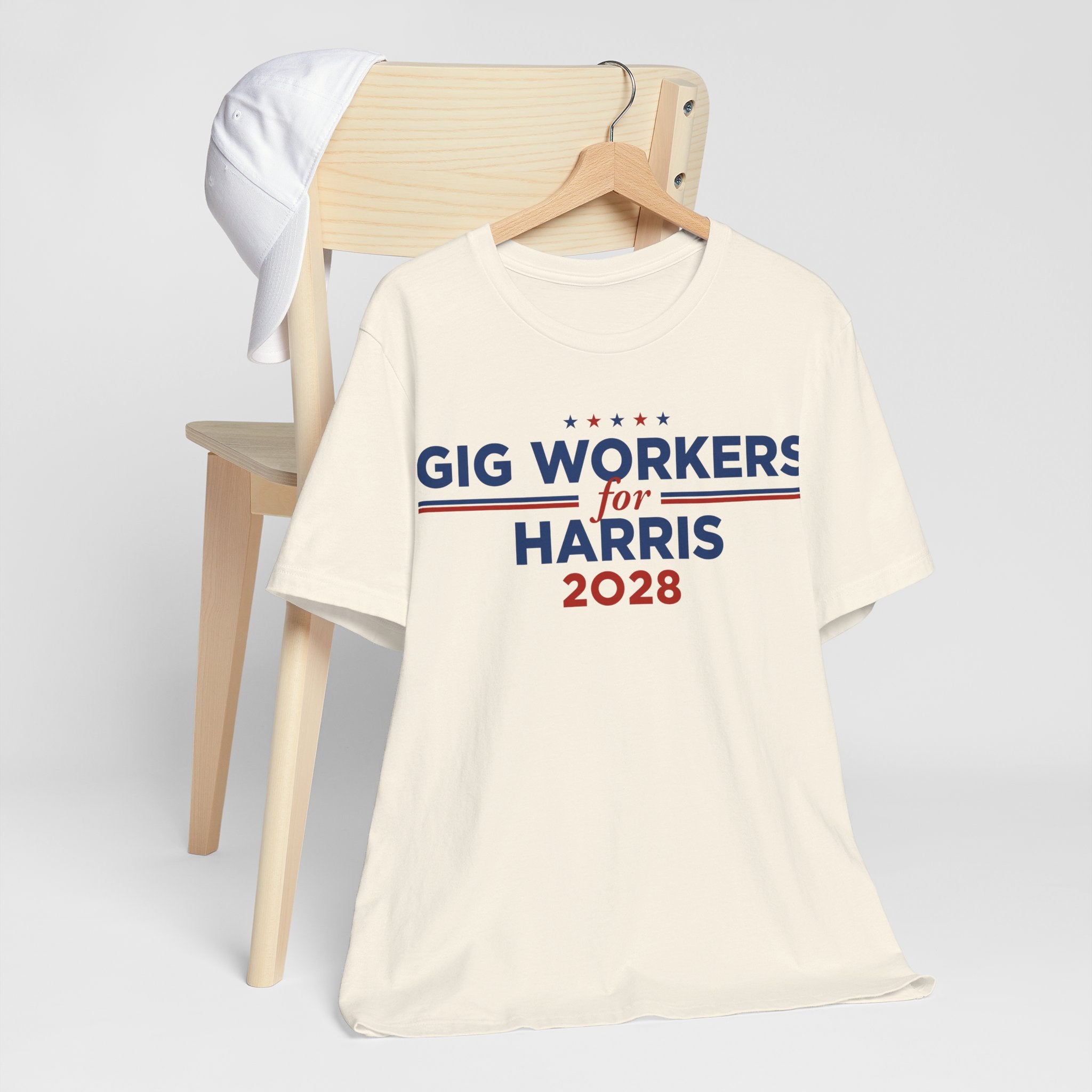 Gig Workers for Kamala Harris for President Campaign T-Shirt 2028