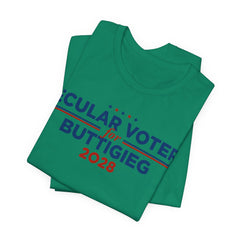 Secular Voters for Pete Buttigieg for President Campaign T-Shirt 2028